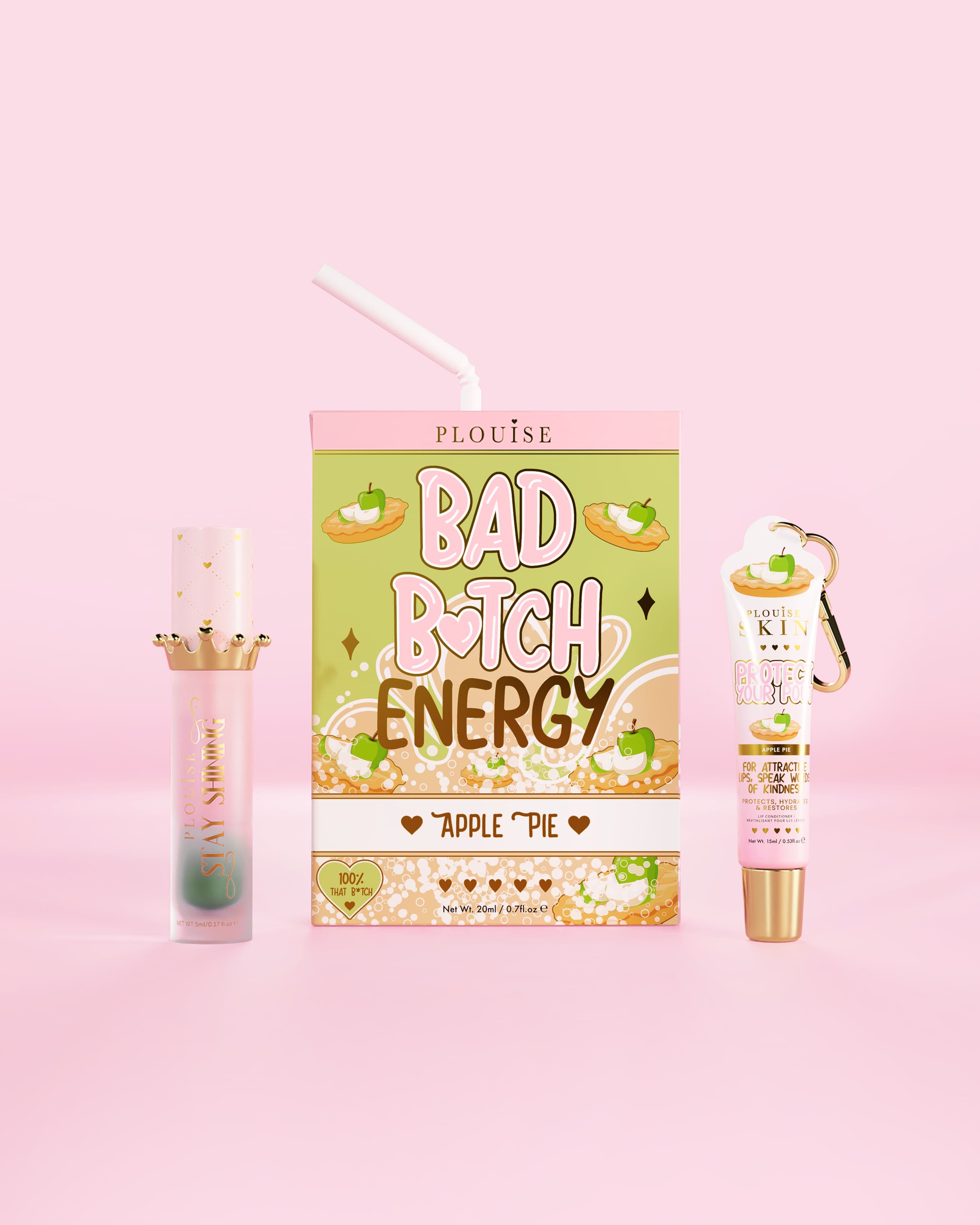 Bad Bitch Energy Lip Conditioner & Lip Oil Duo