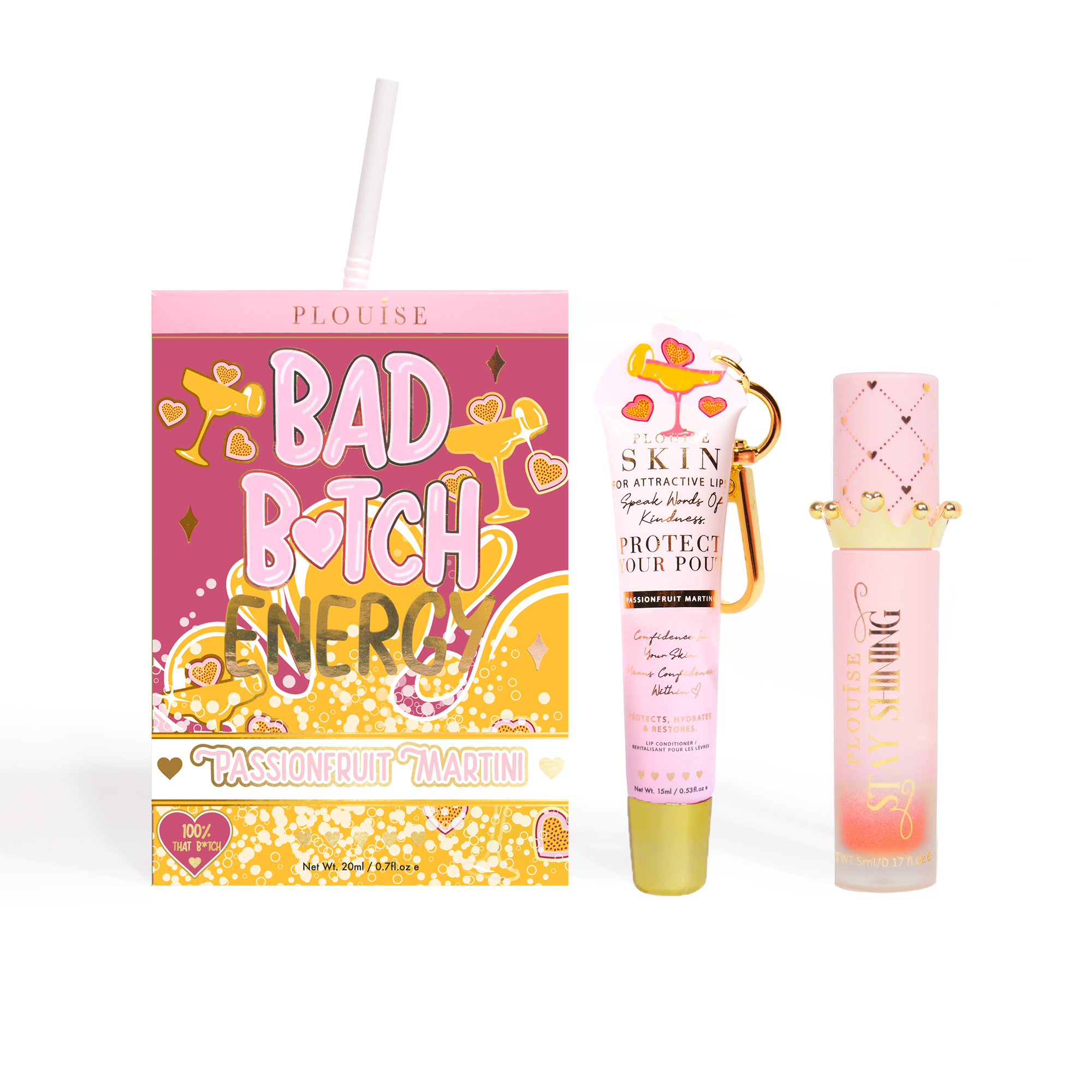 Bad Bitch Energy Lip Conditioner & Lip Oil Duo