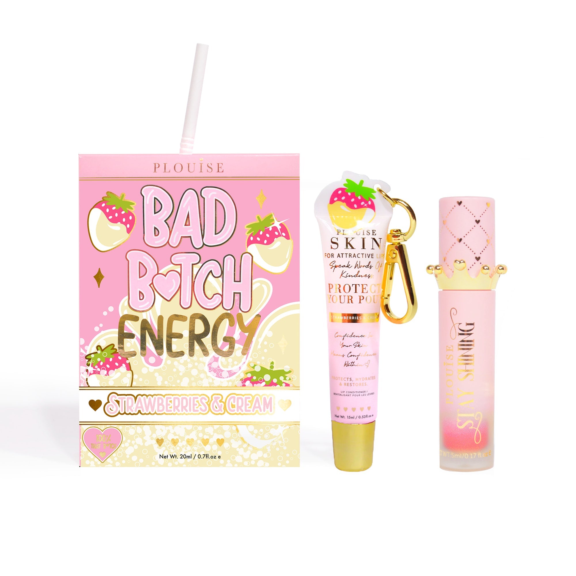 Bad Bitch Energy Lip Conditioner & Lip Oil Duo