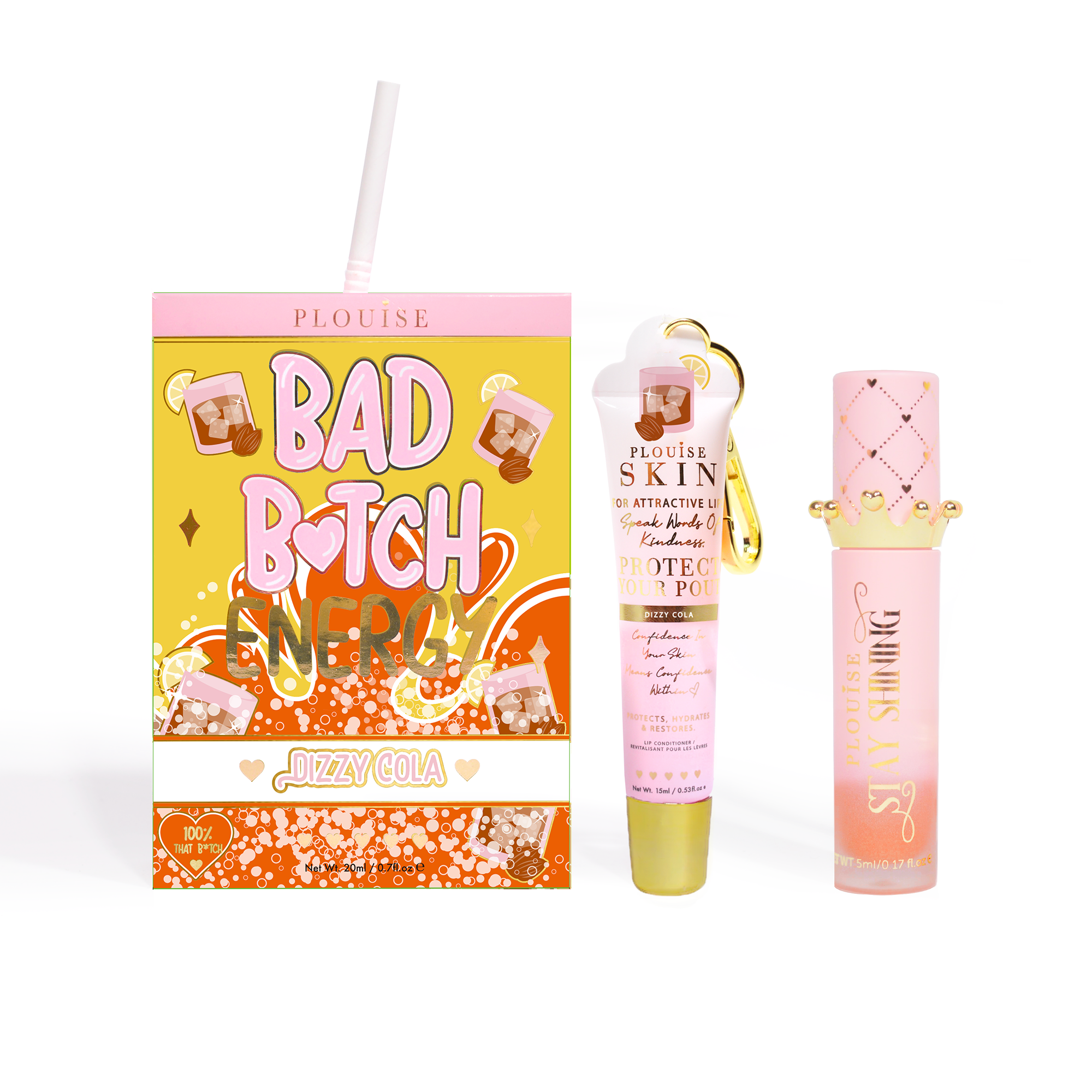 Bad Bitch Energy Lip Conditioner & Lip Oil Duo