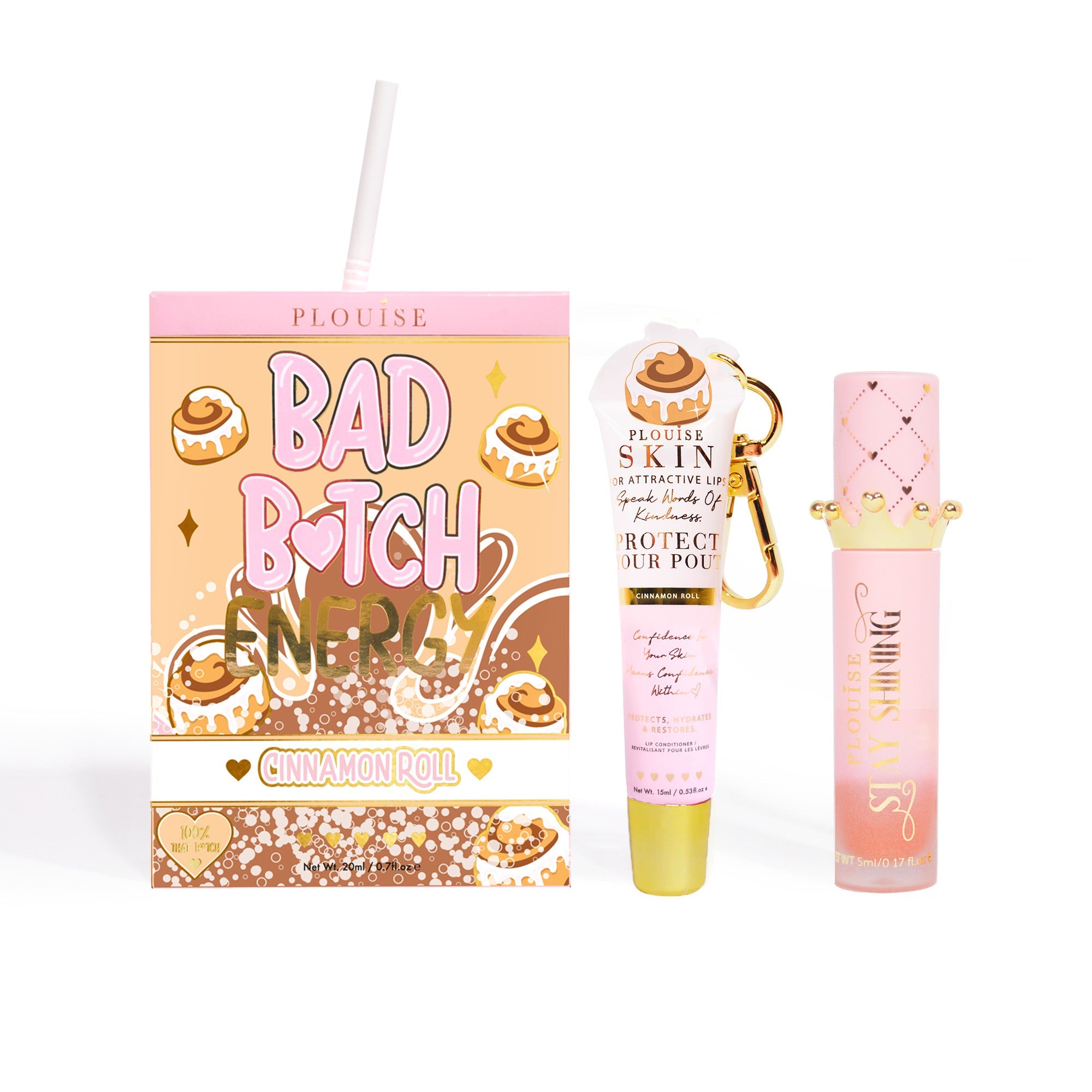 Bad Bitch Energy Lip Conditioner & Lip Oil Duo