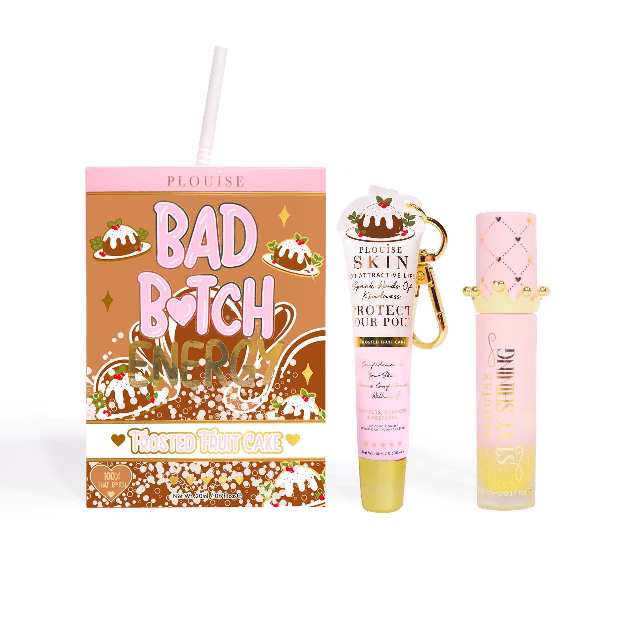 Bad Bitch Energy Lip Conditioner & Lip Oil Duo