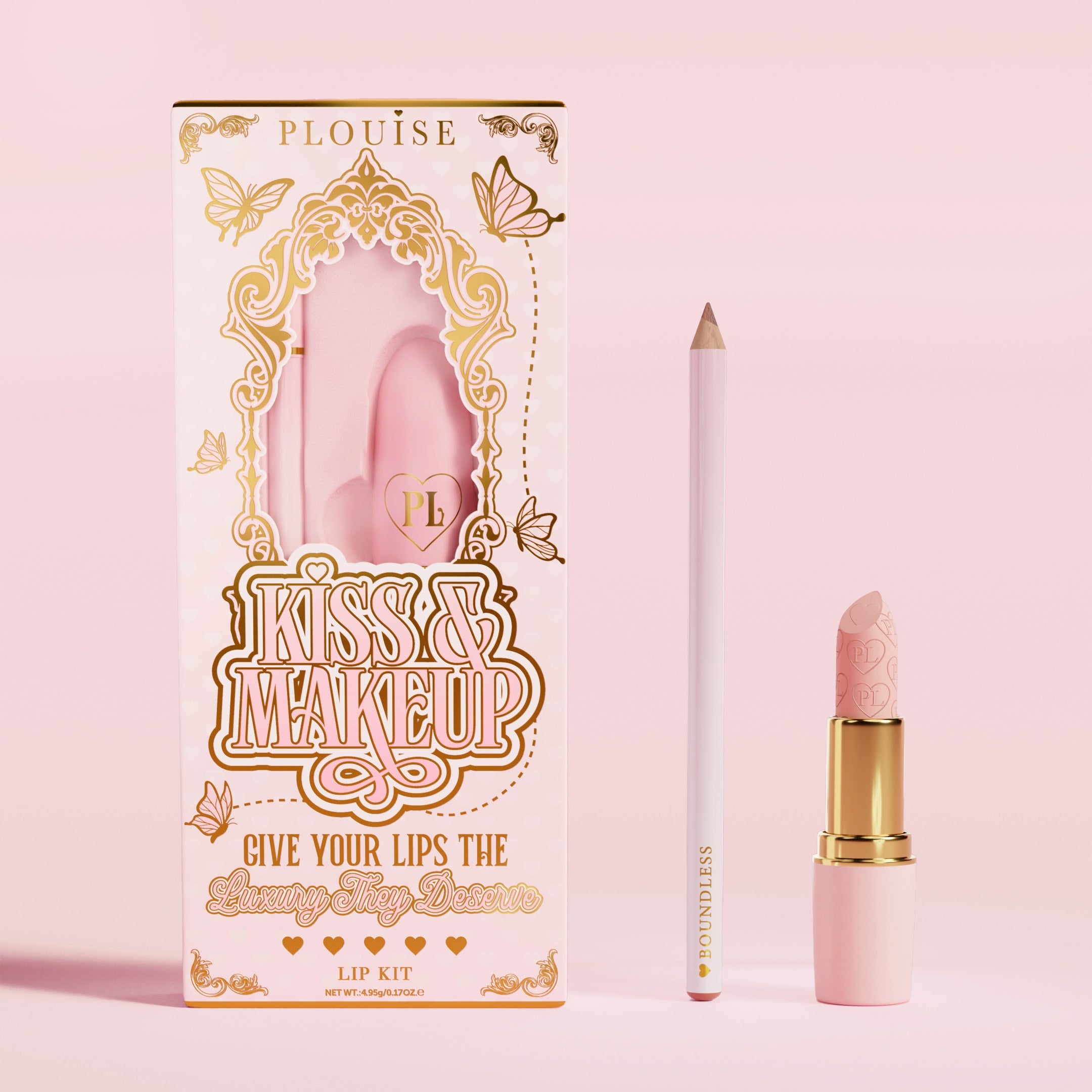Kiss and Makeup Lipstick & Lip Liner Kit