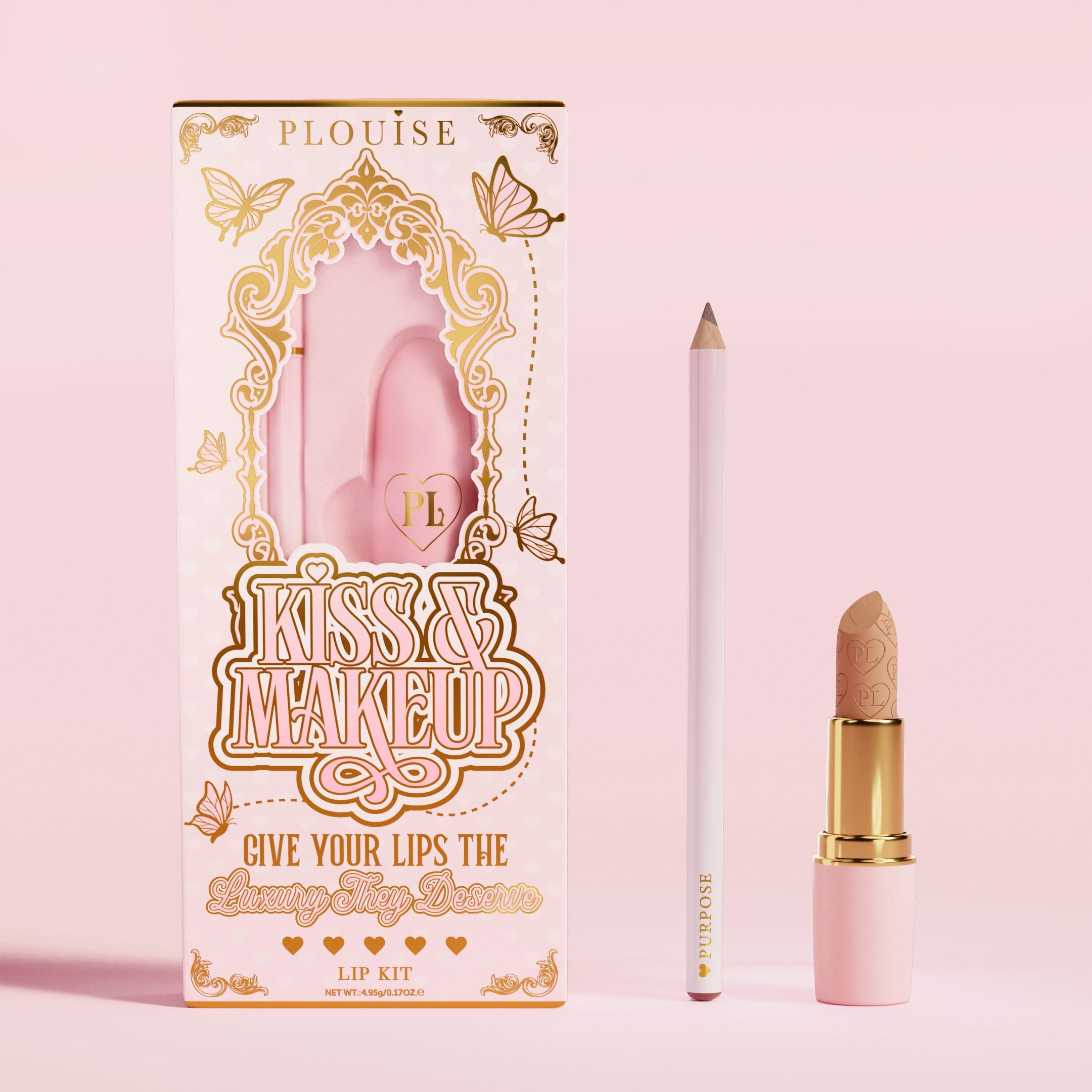 Kiss and Makeup Lipstick & Lip Liner Kit