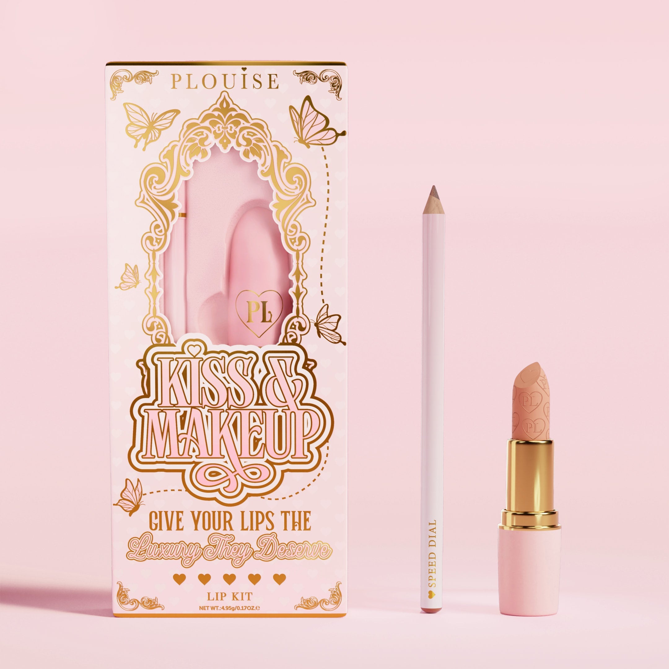 Kiss and Makeup Lipstick & Lip Liner Kit
