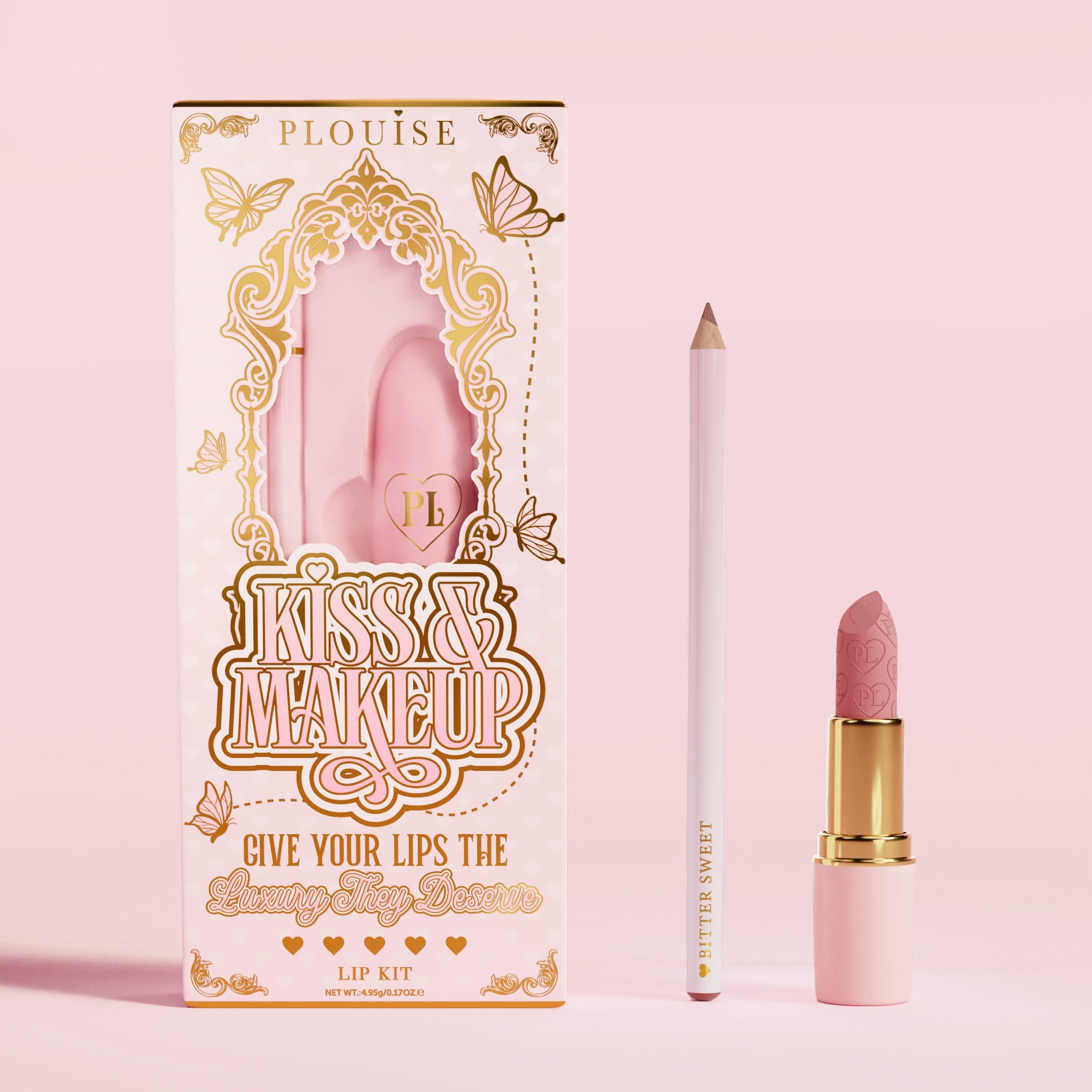 Kiss and Makeup Lipstick & Lip Liner Kit