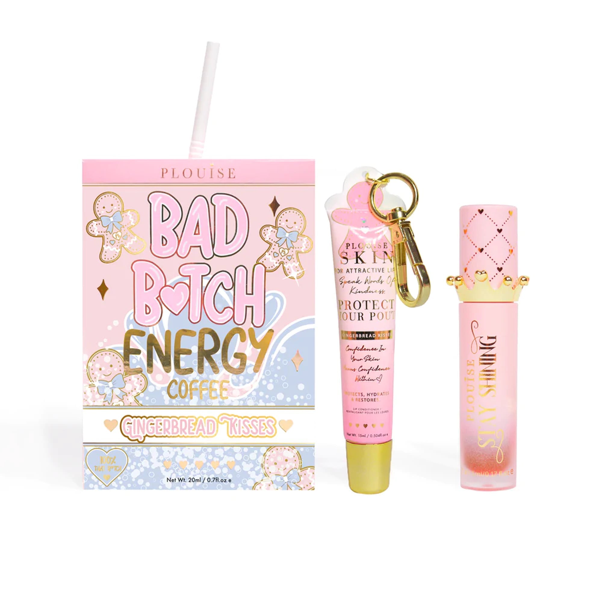 Bad Bitch Energy Lip Conditioner & Lip Oil Duo