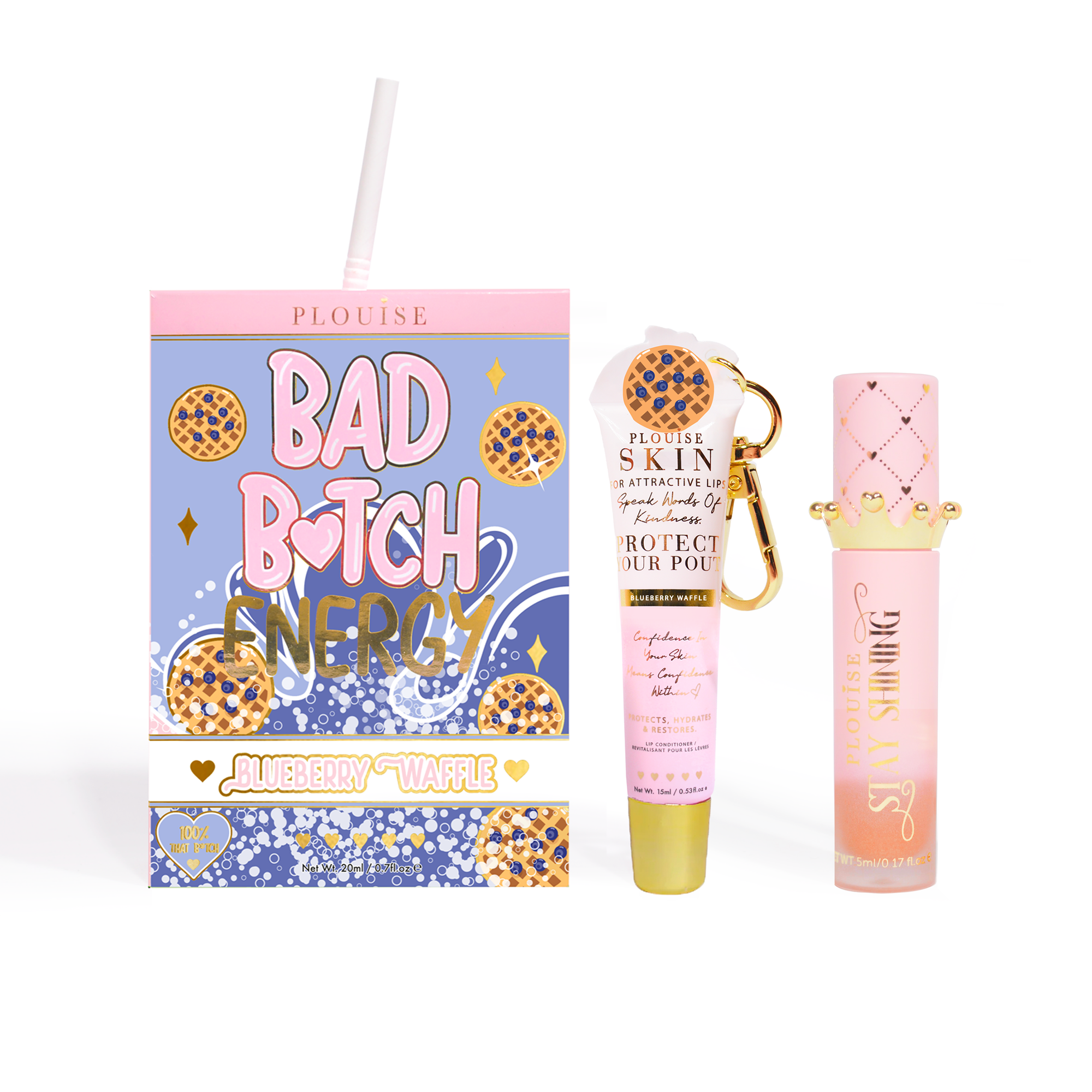 Bad Bitch Energy Lip Conditioner & Lip Oil Duo