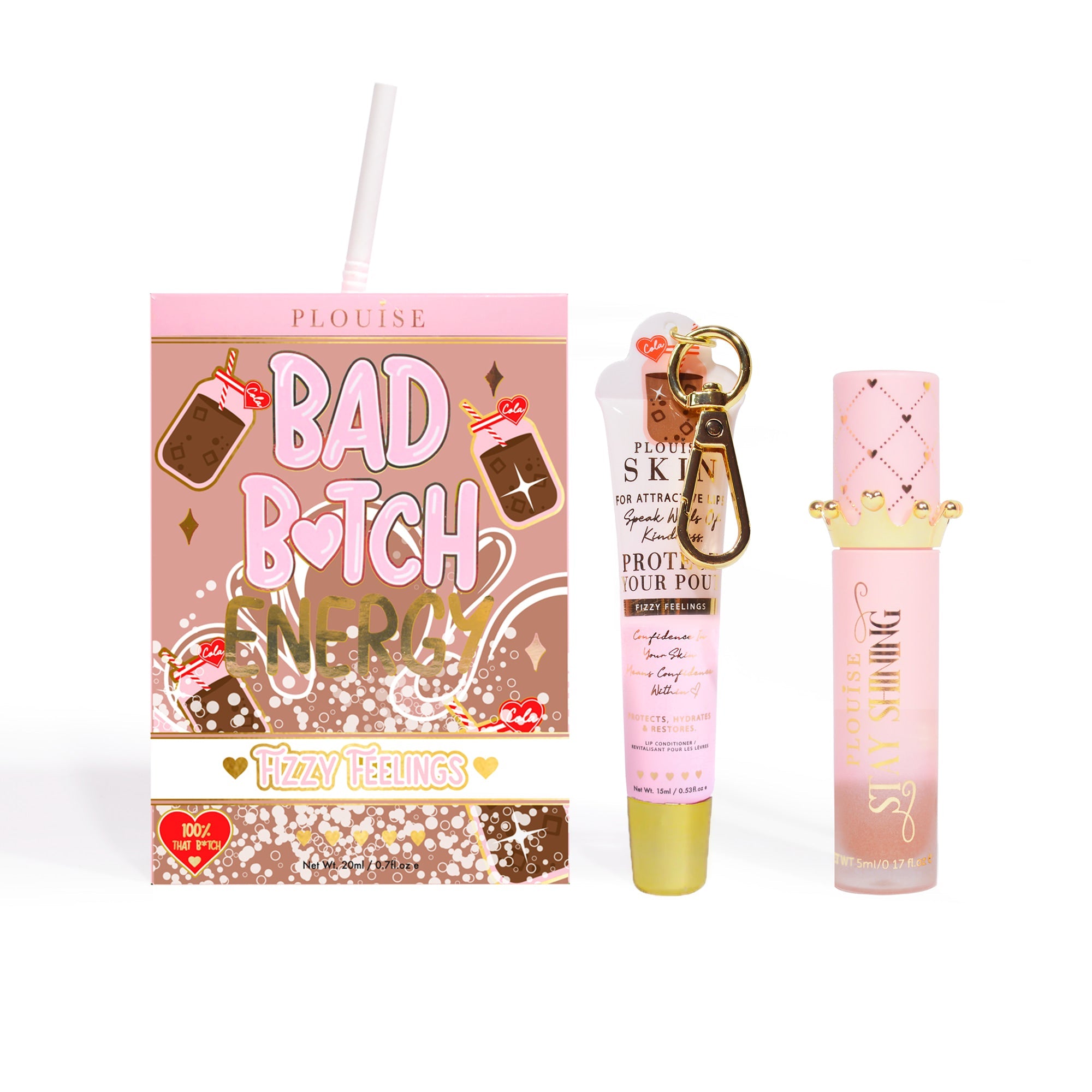 Bad Bitch Energy Lip Conditioner & Lip Oil Duo