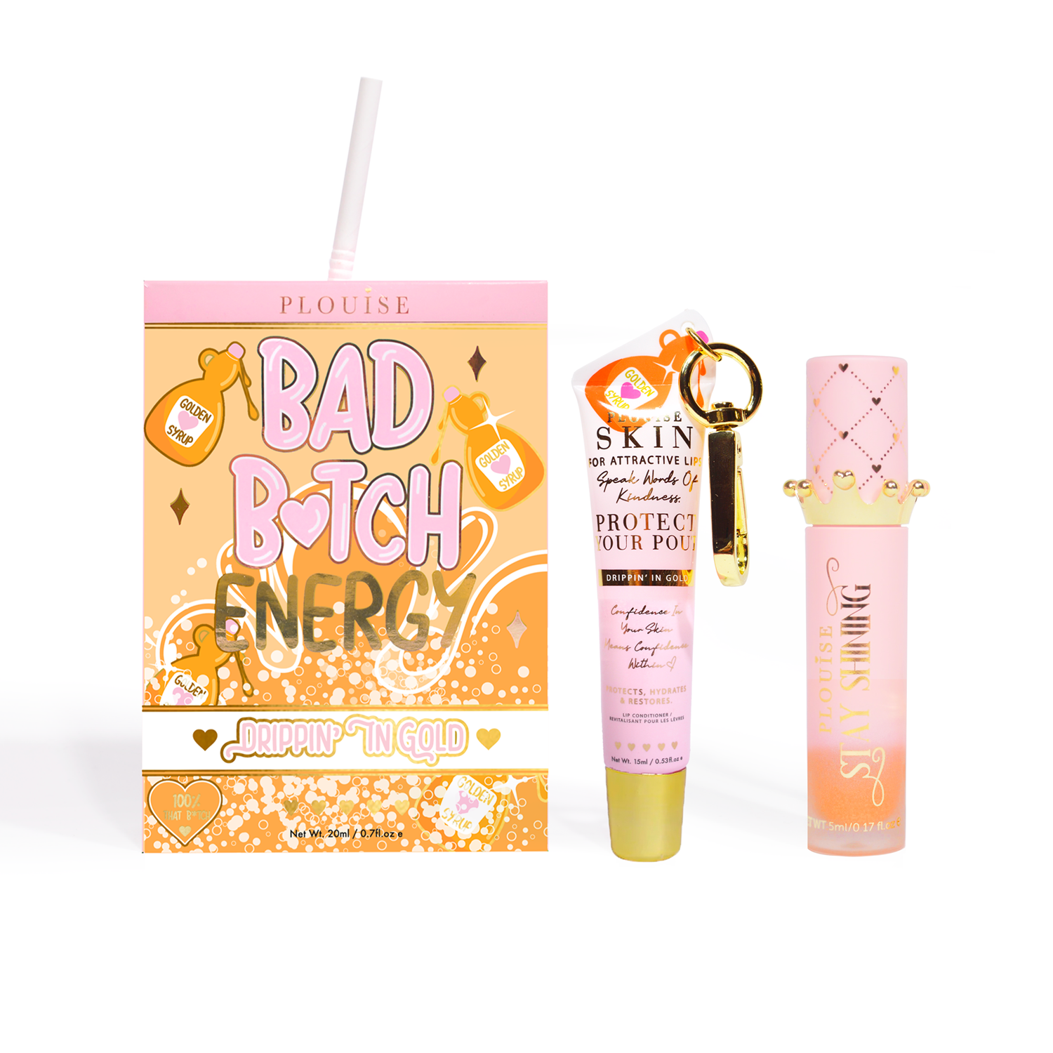 Bad Bitch Energy Lip Conditioner & Lip Oil Duo