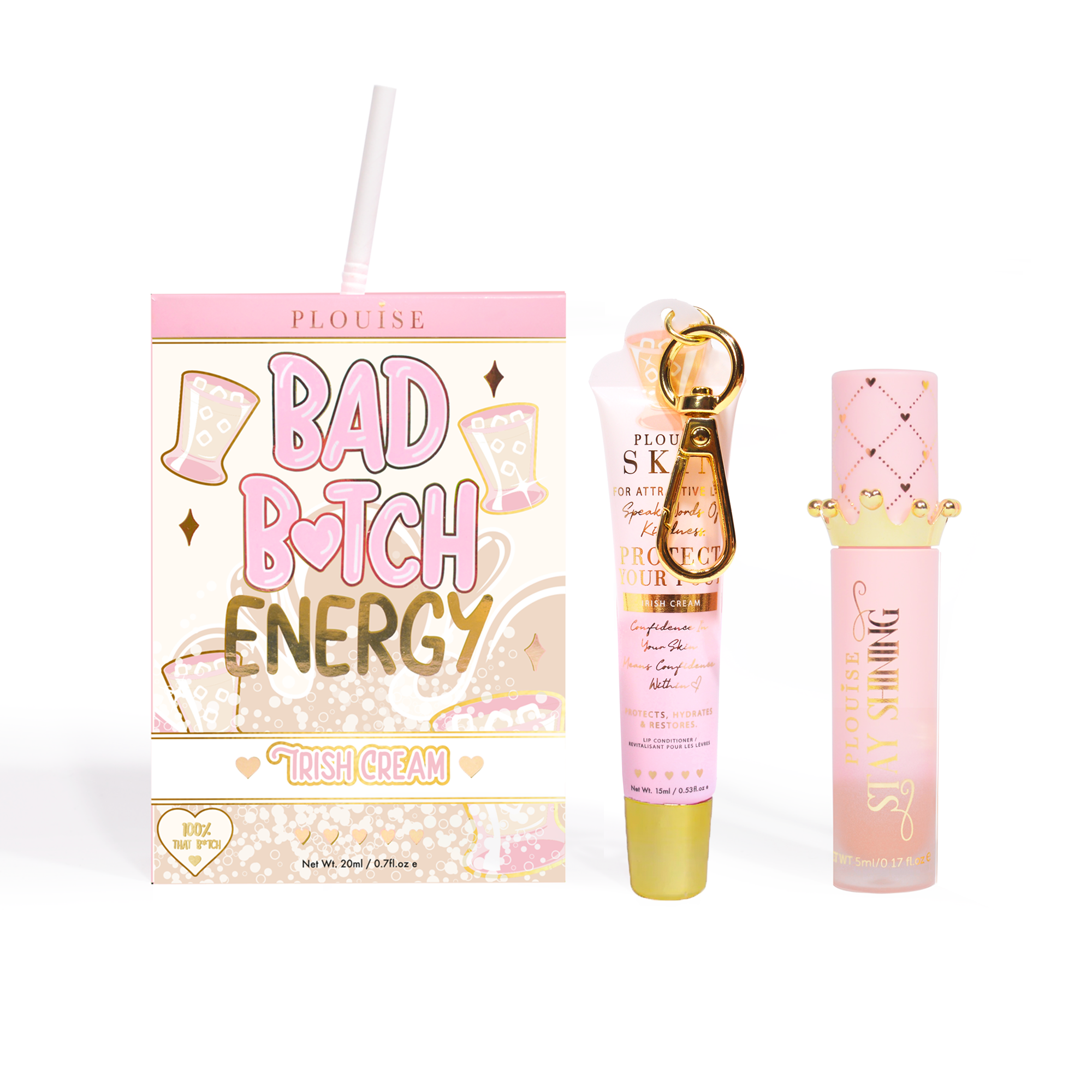 Bad Bitch Energy Lip Conditioner & Lip Oil Duo