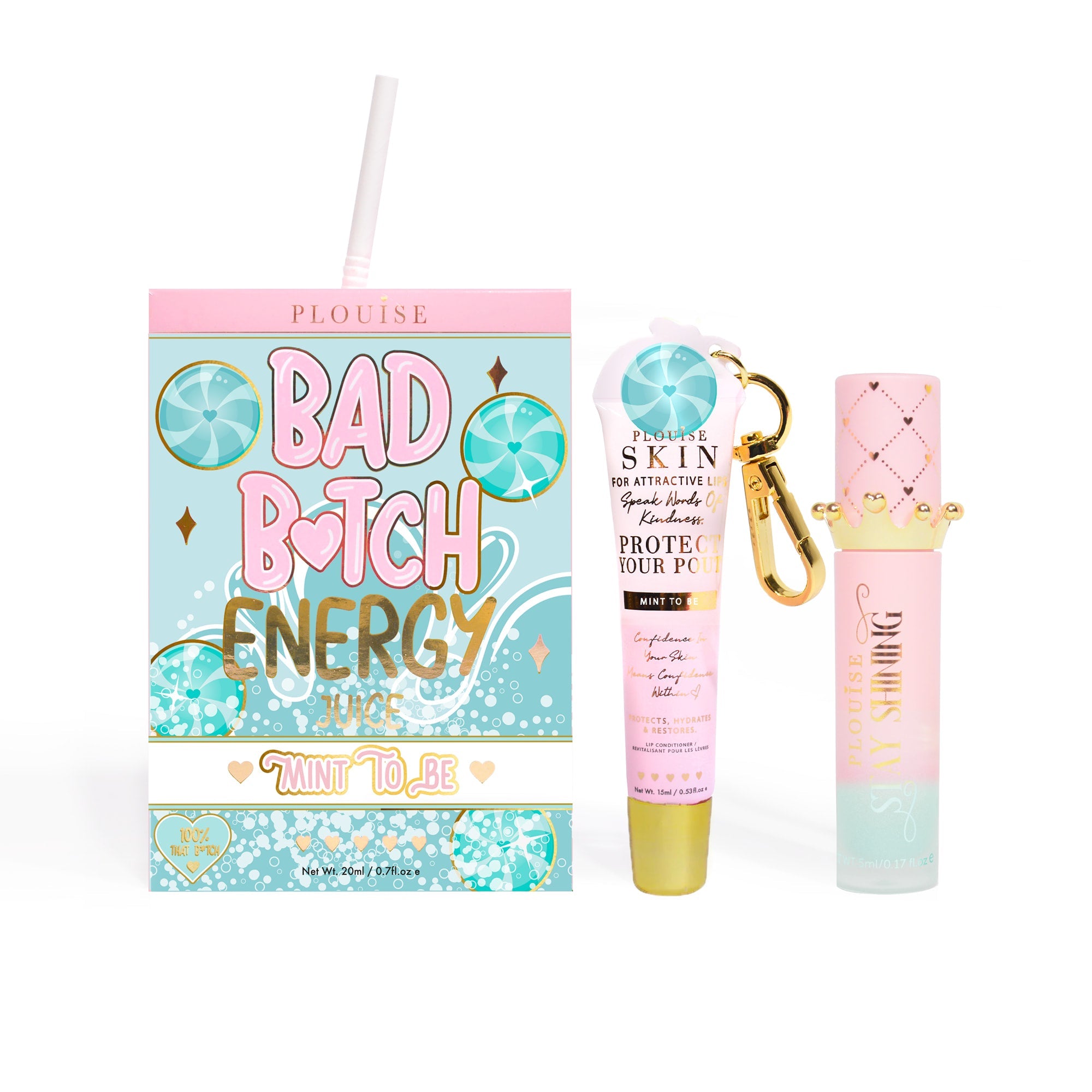 Bad Bitch Energy Lip Conditioner & Lip Oil Duo
