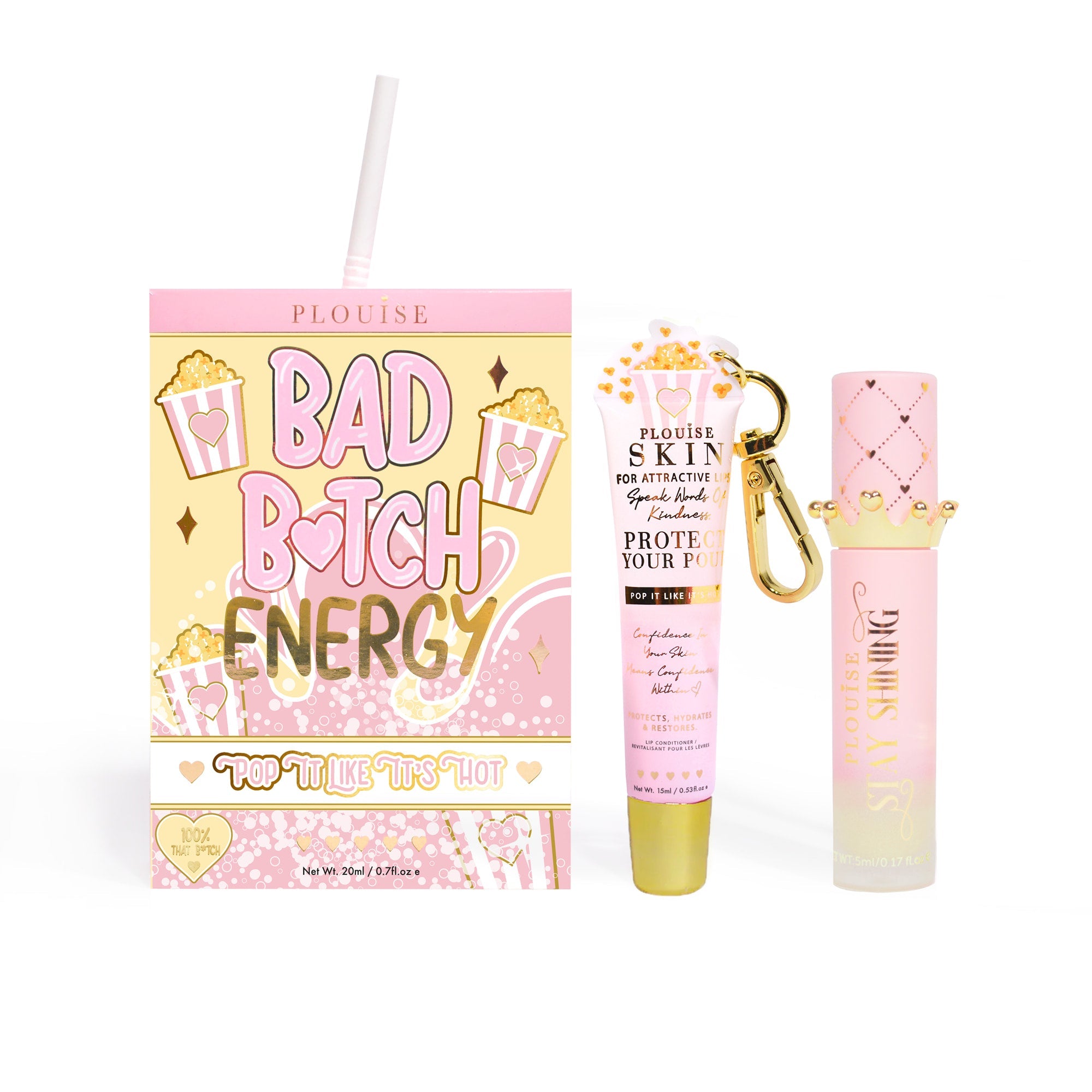 Bad Bitch Energy Lip Conditioner & Lip Oil Duo