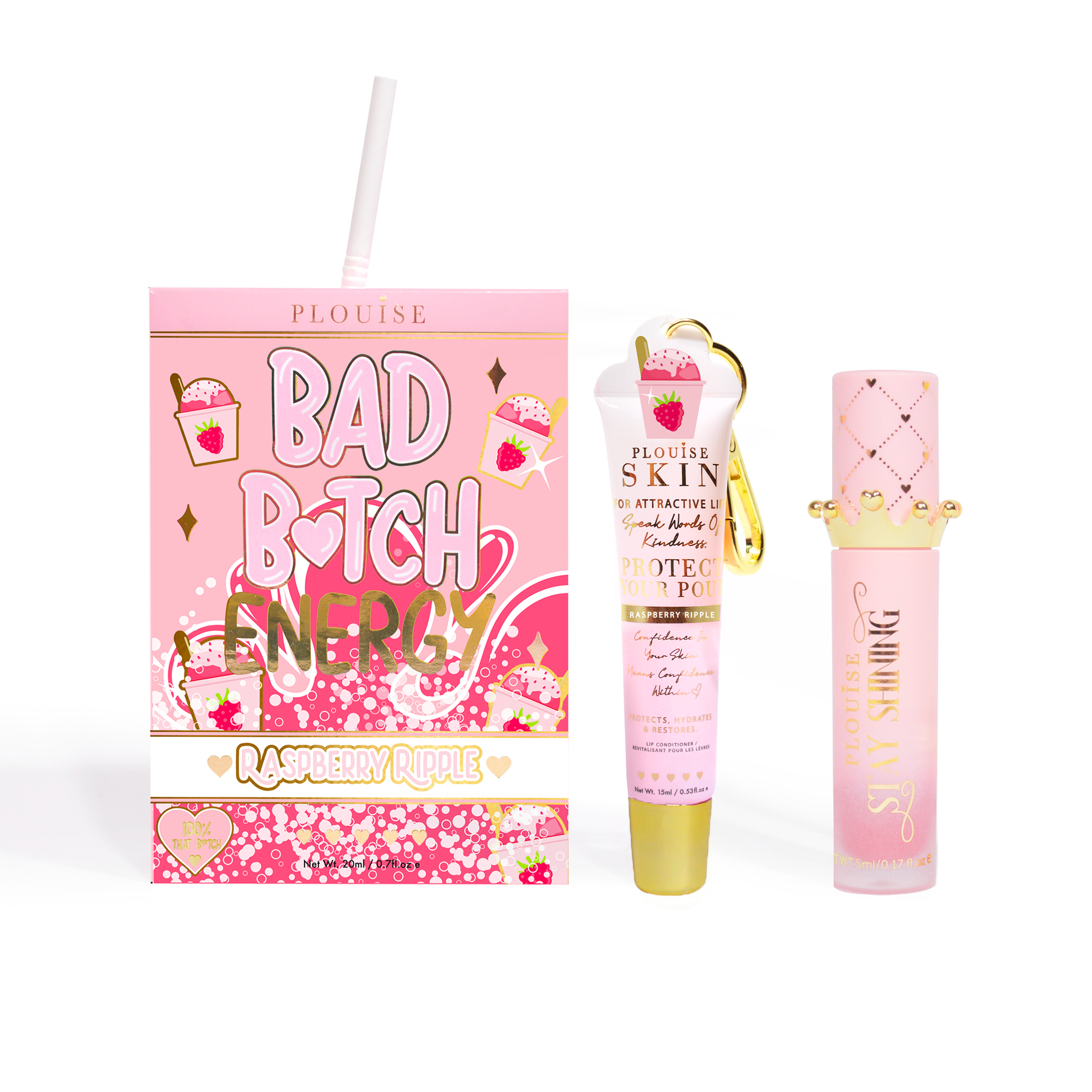 Bad Bitch Energy Lip Conditioner & Lip Oil Duo