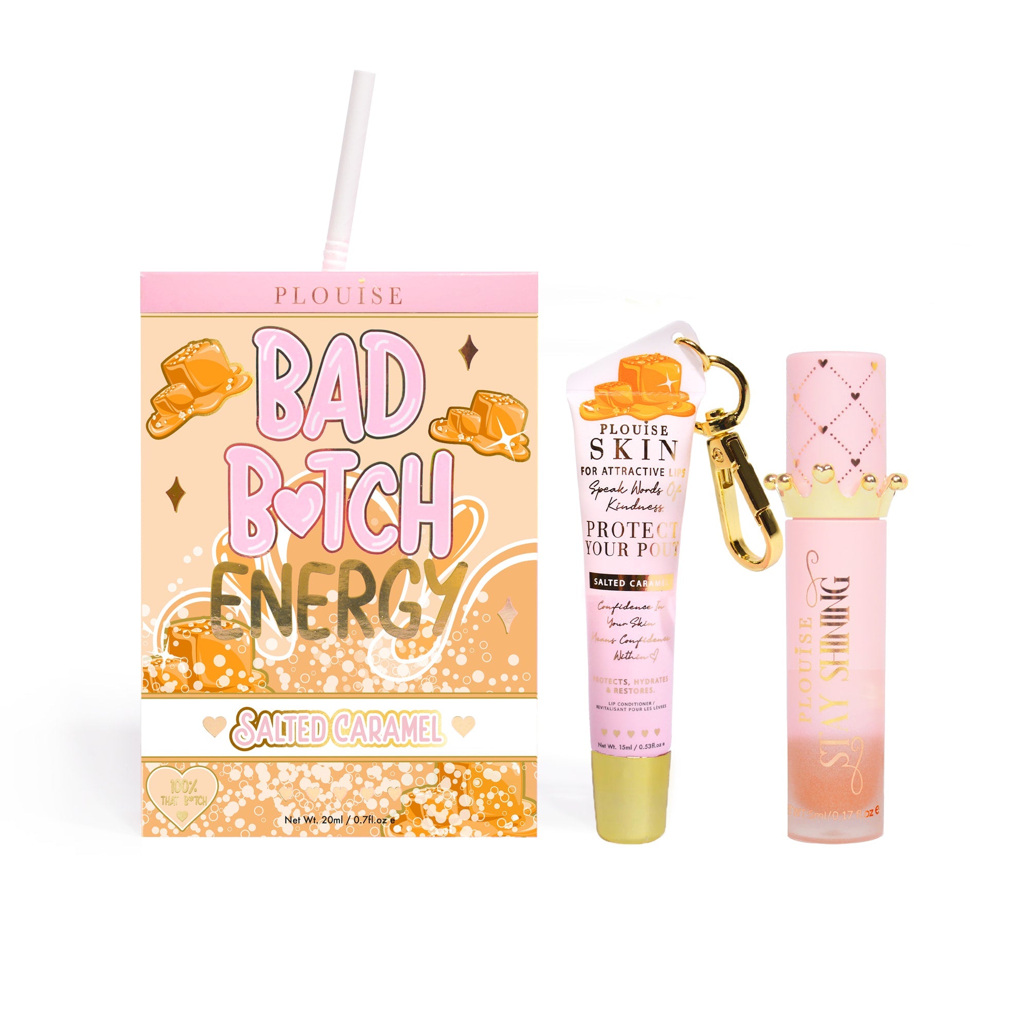 Bad Bitch Energy Lip Conditioner & Lip Oil Duo