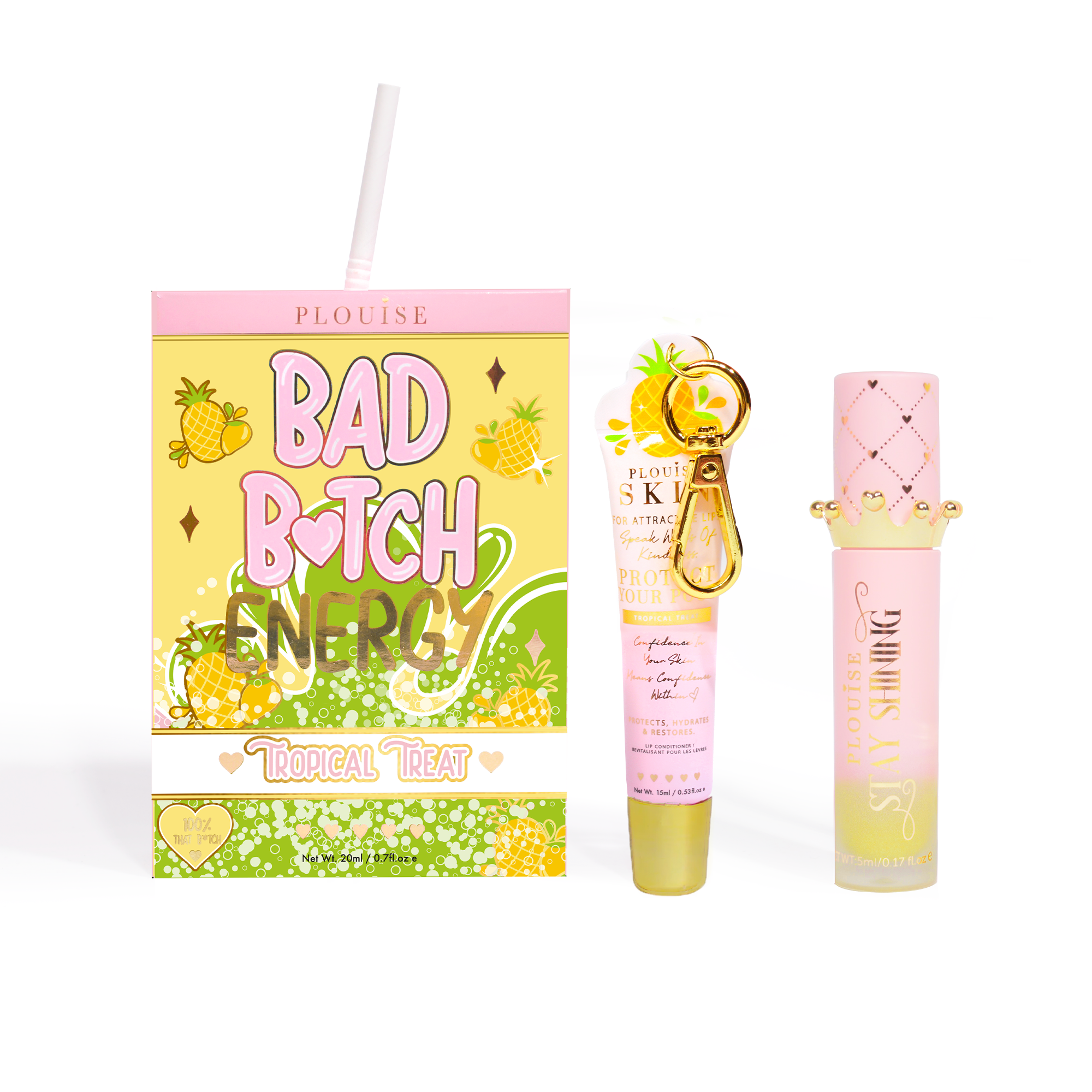 Bad Bitch Energy Lip Conditioner & Lip Oil Duo