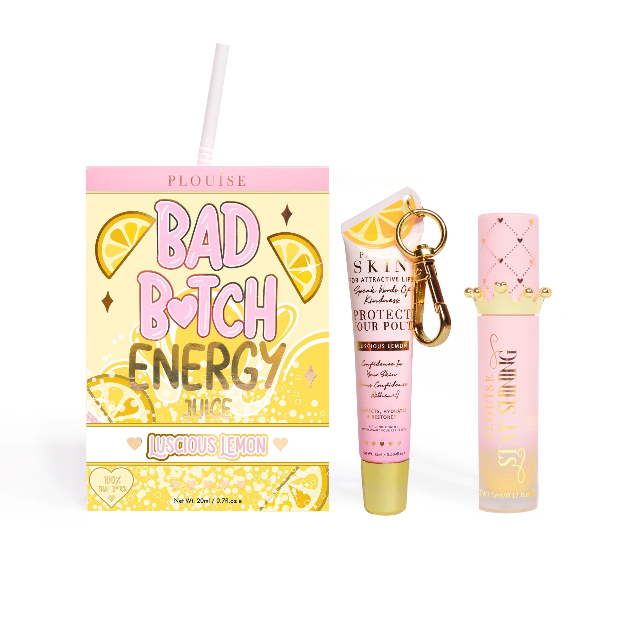 Bad Bitch Energy Lip Conditioner & Lip Oil Duo