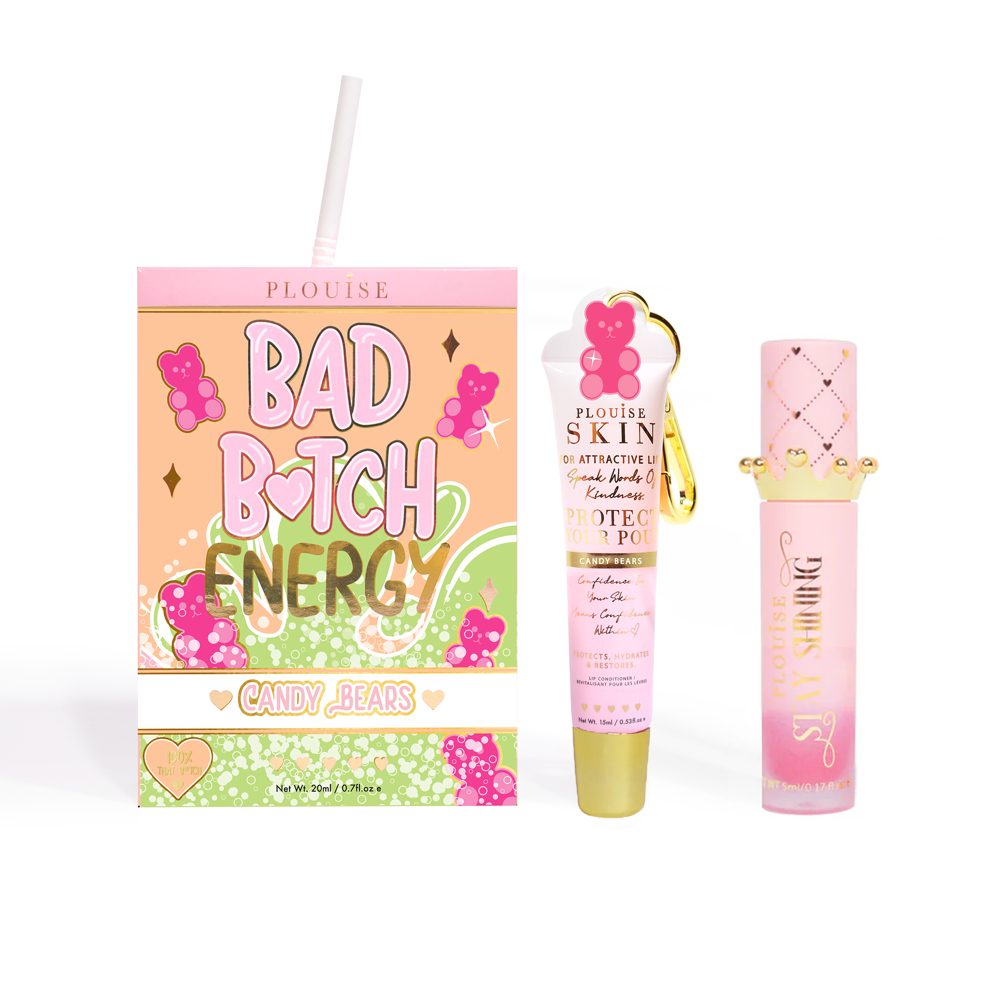 Bad Bitch Energy Lip Conditioner & Lip Oil Duo
