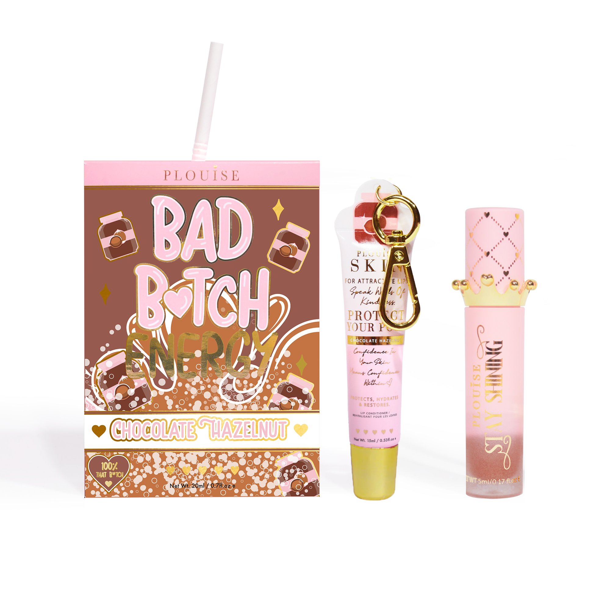 Bad Bitch Energy Lip Conditioner & Lip Oil Duo