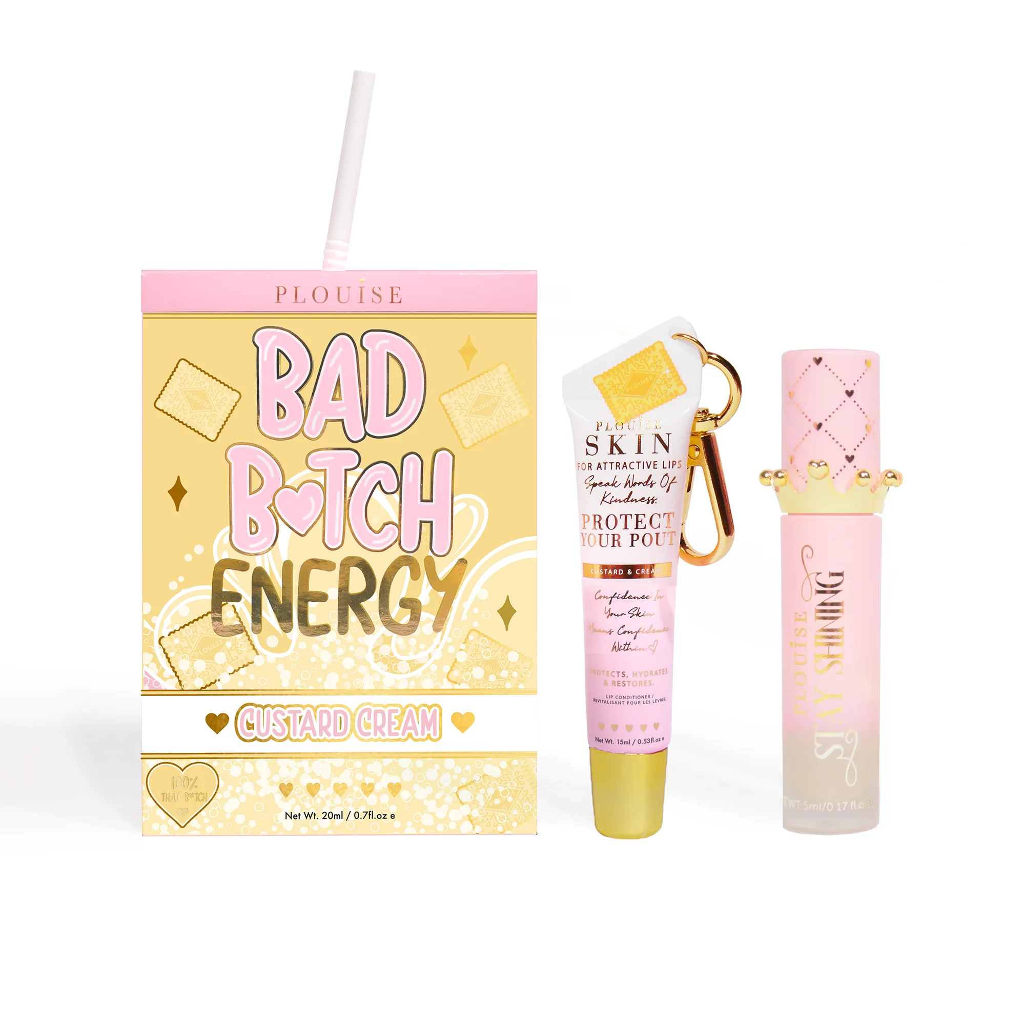 Bad Bitch Energy Lip Conditioner & Lip Oil Duo