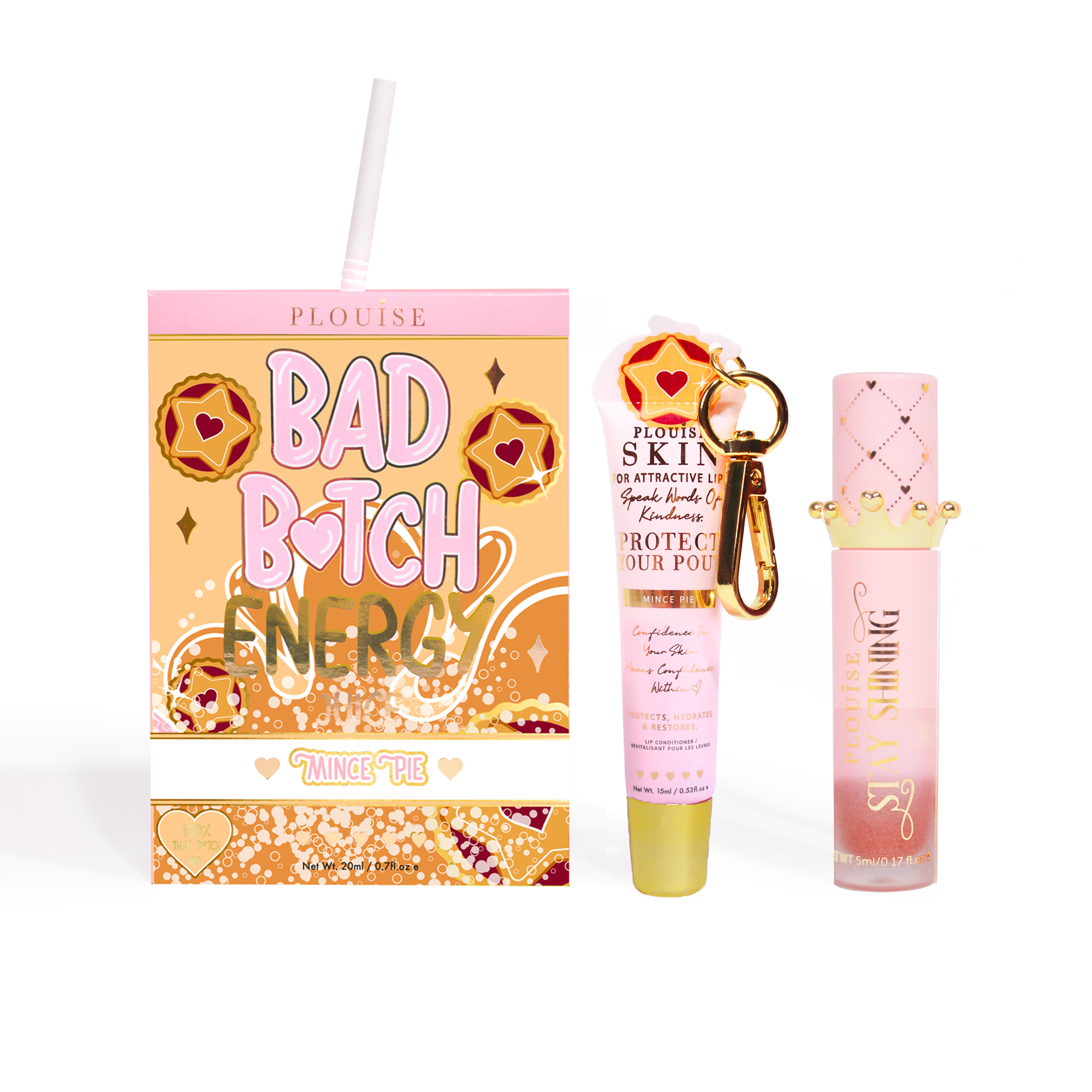 Bad Bitch Energy Lip Conditioner & Lip Oil Duo