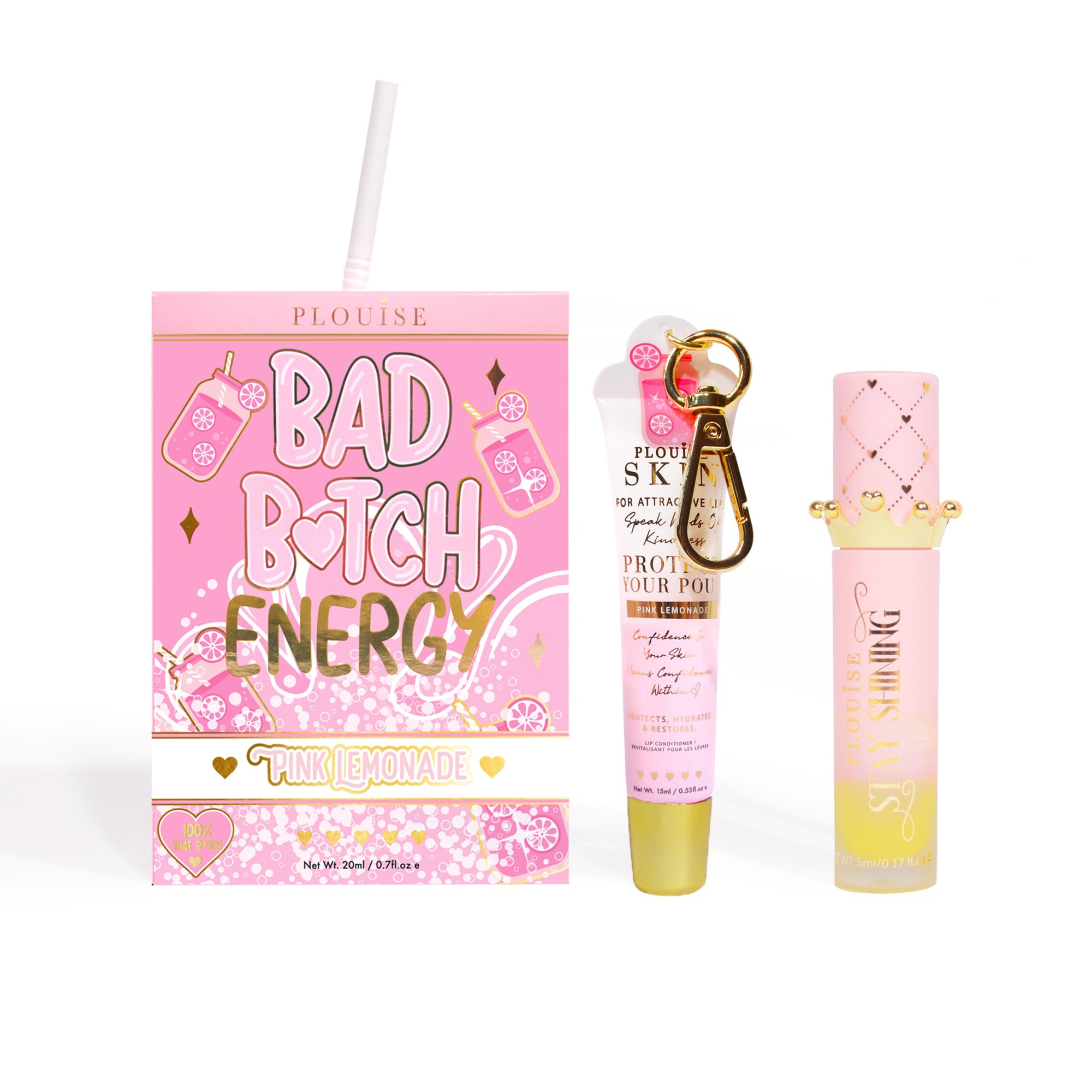Bad Bitch Energy Lip Conditioner & Lip Oil Duo