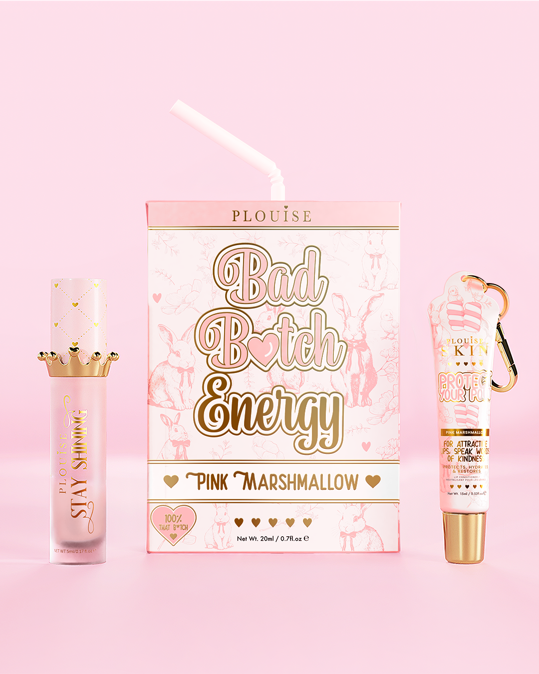 Bad Bitch Energy Lip Conditioner & Lip Oil Duo