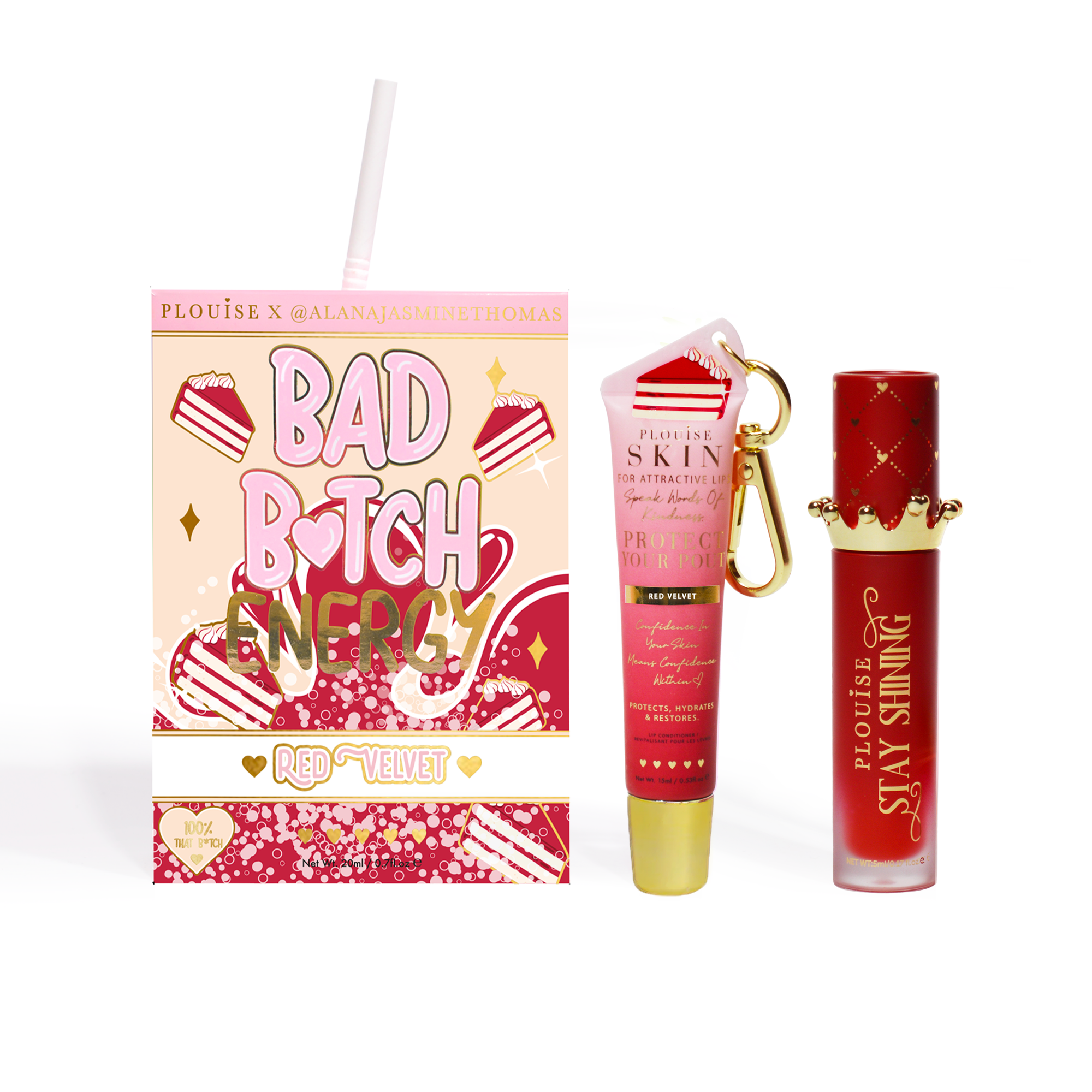 Bad Bitch Energy Lip Conditioner & Lip Oil Duo