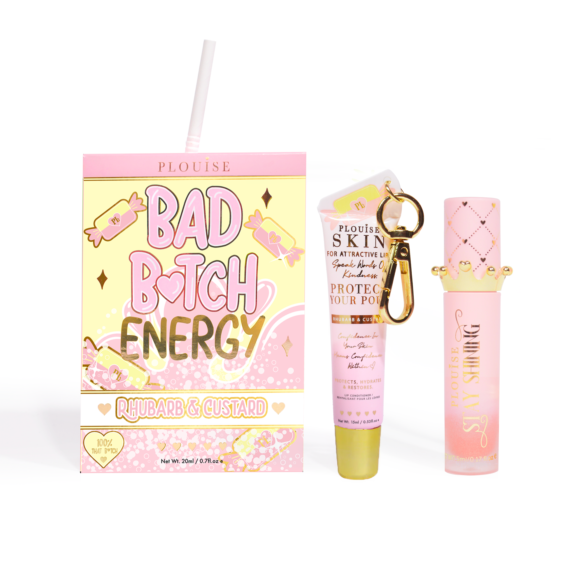Bad Bitch Energy Lip Conditioner & Lip Oil Duo