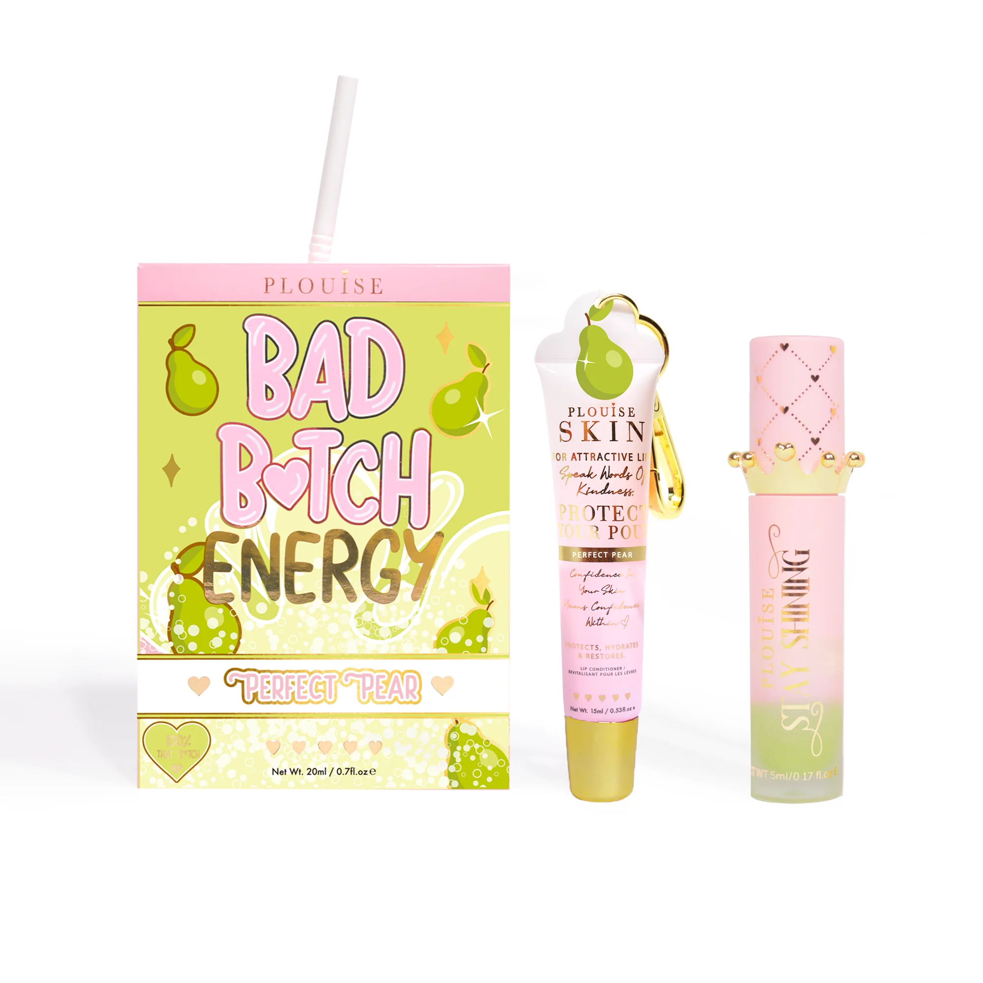 Bad Bitch Energy Lip Conditioner & Lip Oil Duo