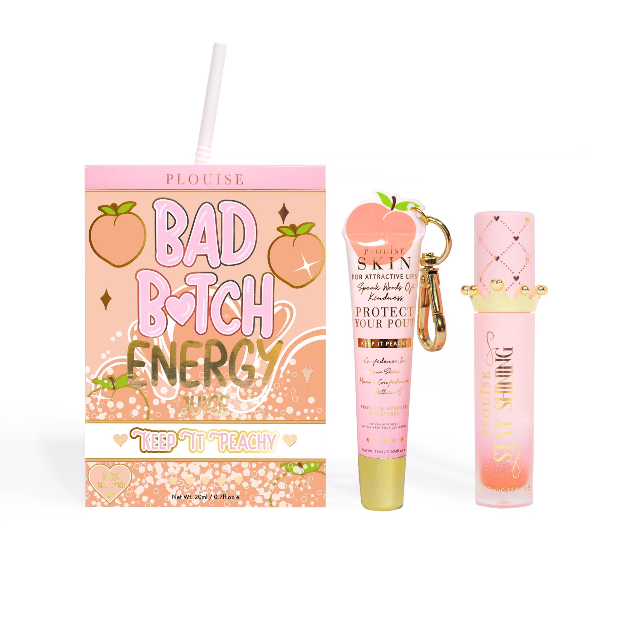 Bad Bitch Energy Lip Conditioner & Lip Oil Duo