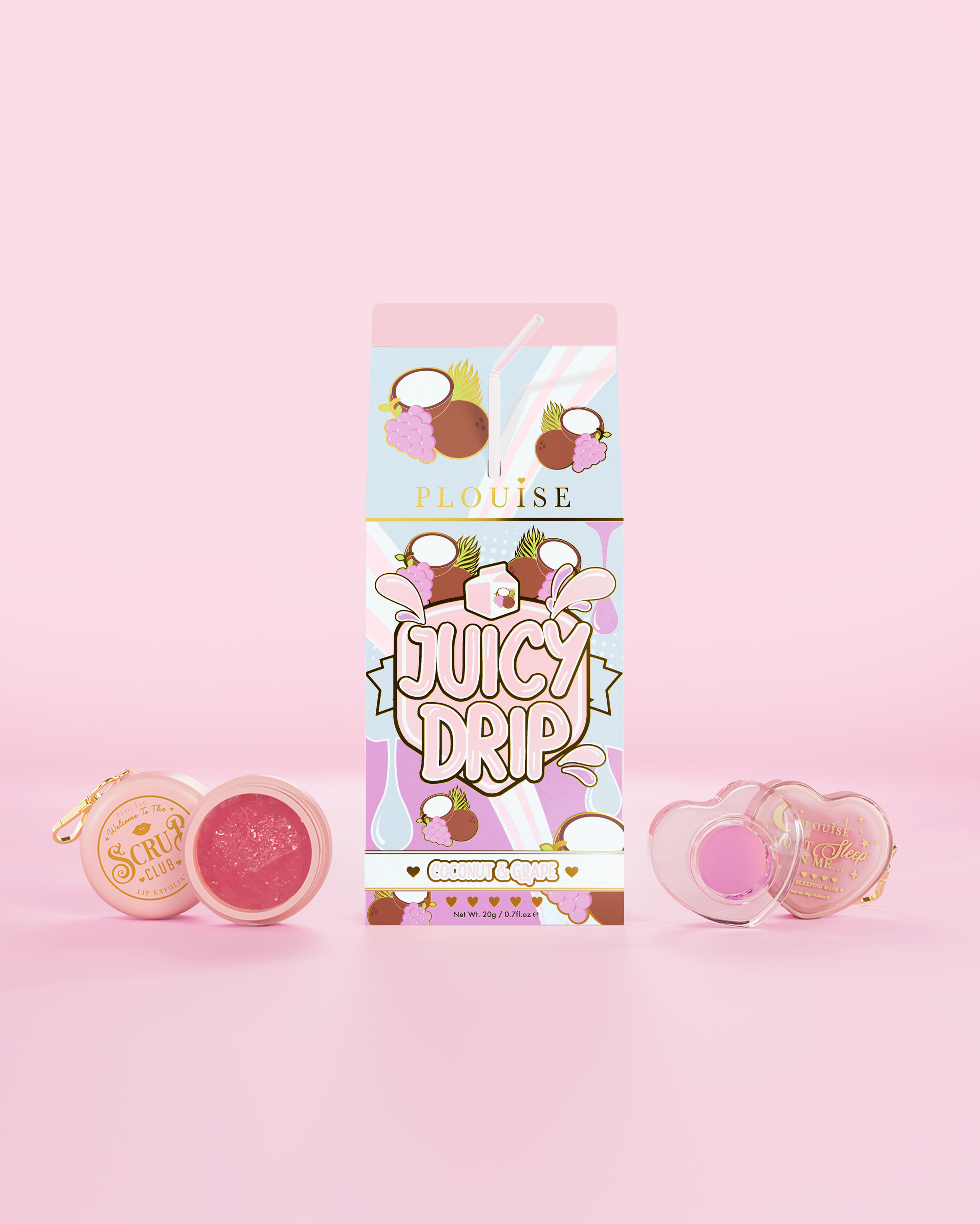 Juicy Drip Lip Scrub & Lip Mask Duo
