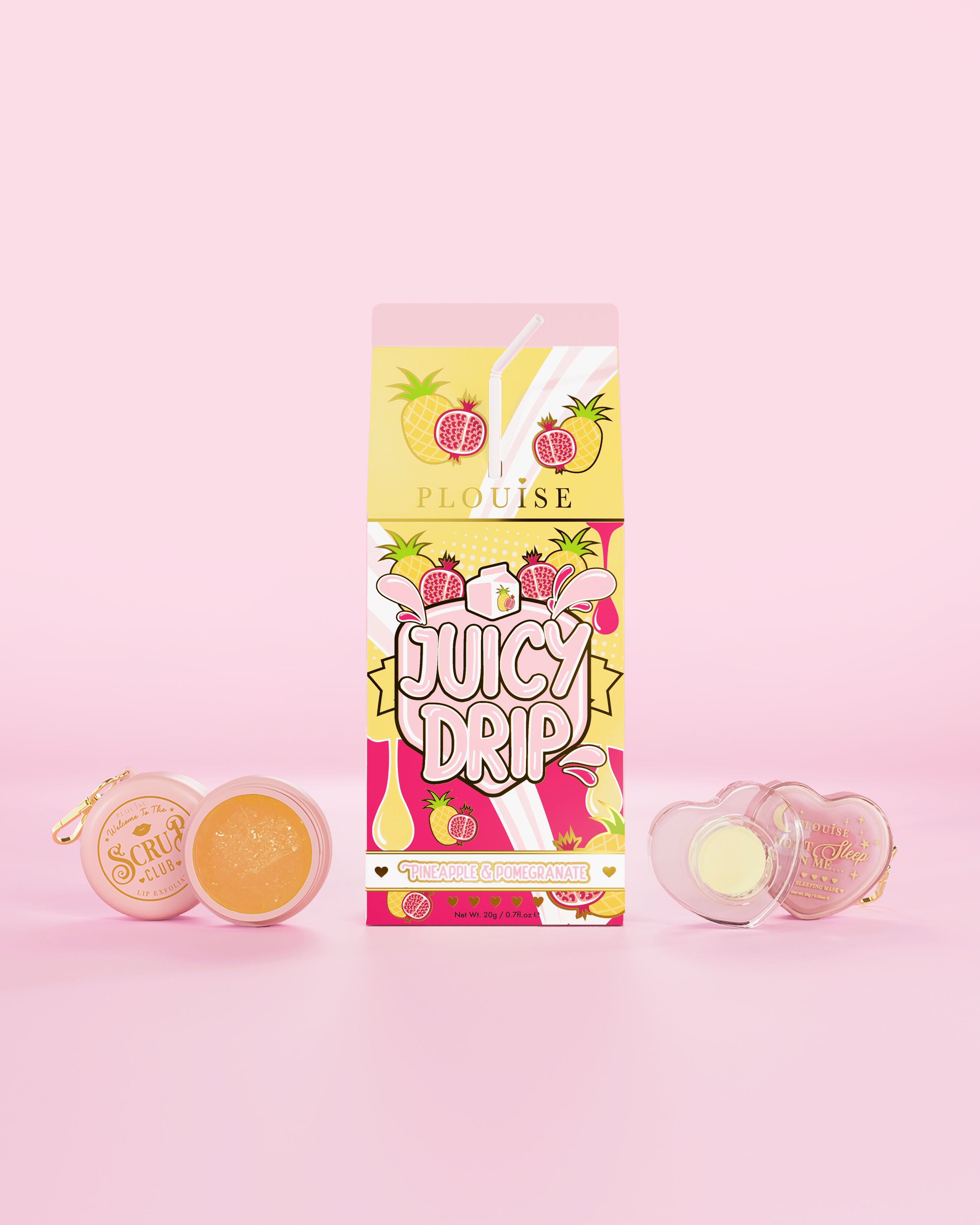 Juicy Drip Lip Scrub & Lip Mask Duo