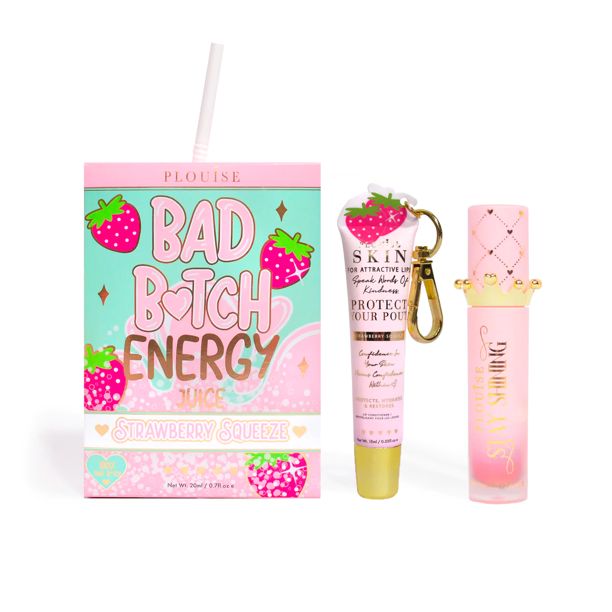 Bad Bitch Energy Lip Conditioner & Lip Oil Duo