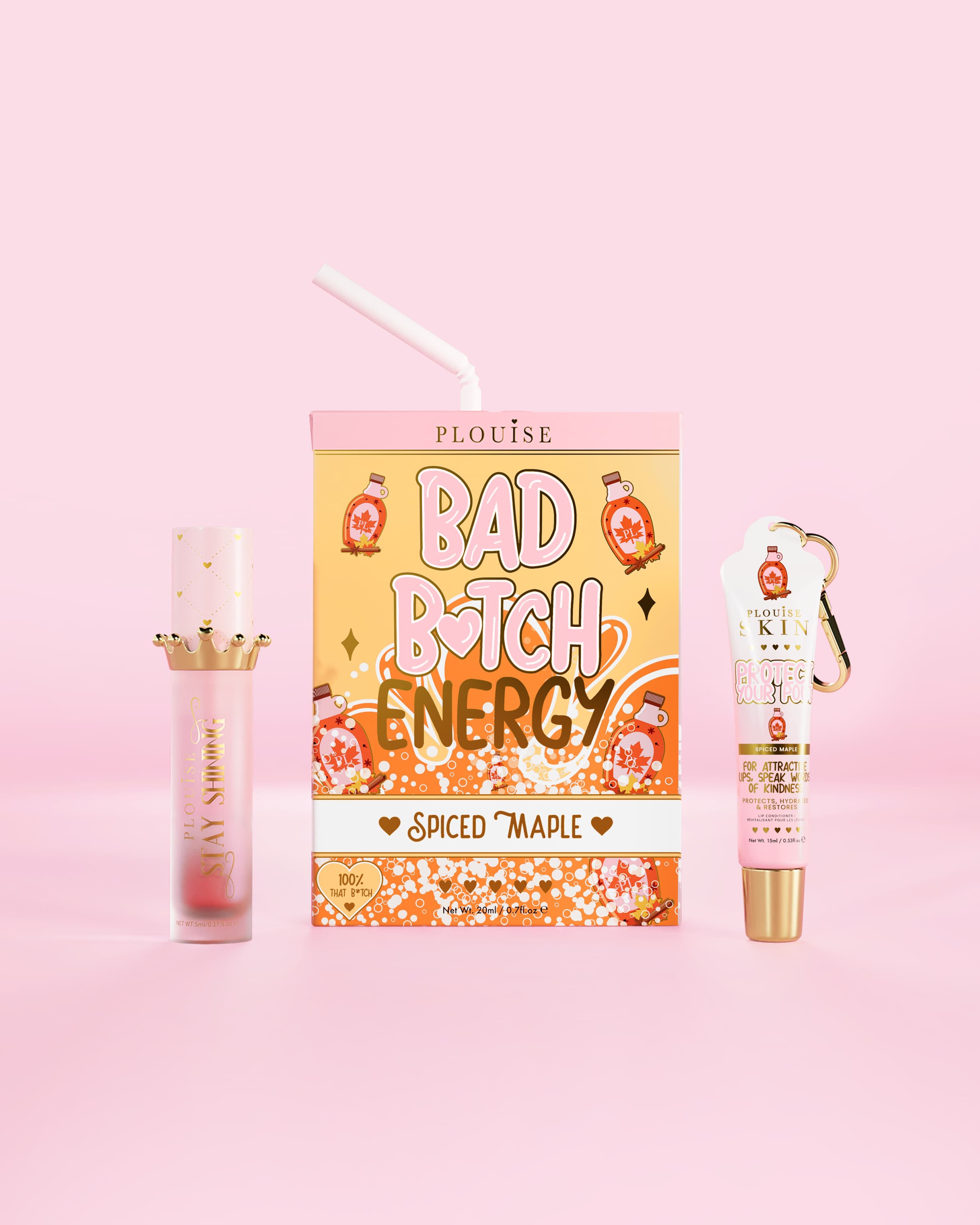 Bad Bitch Energy Lip Conditioner & Lip Oil Duo