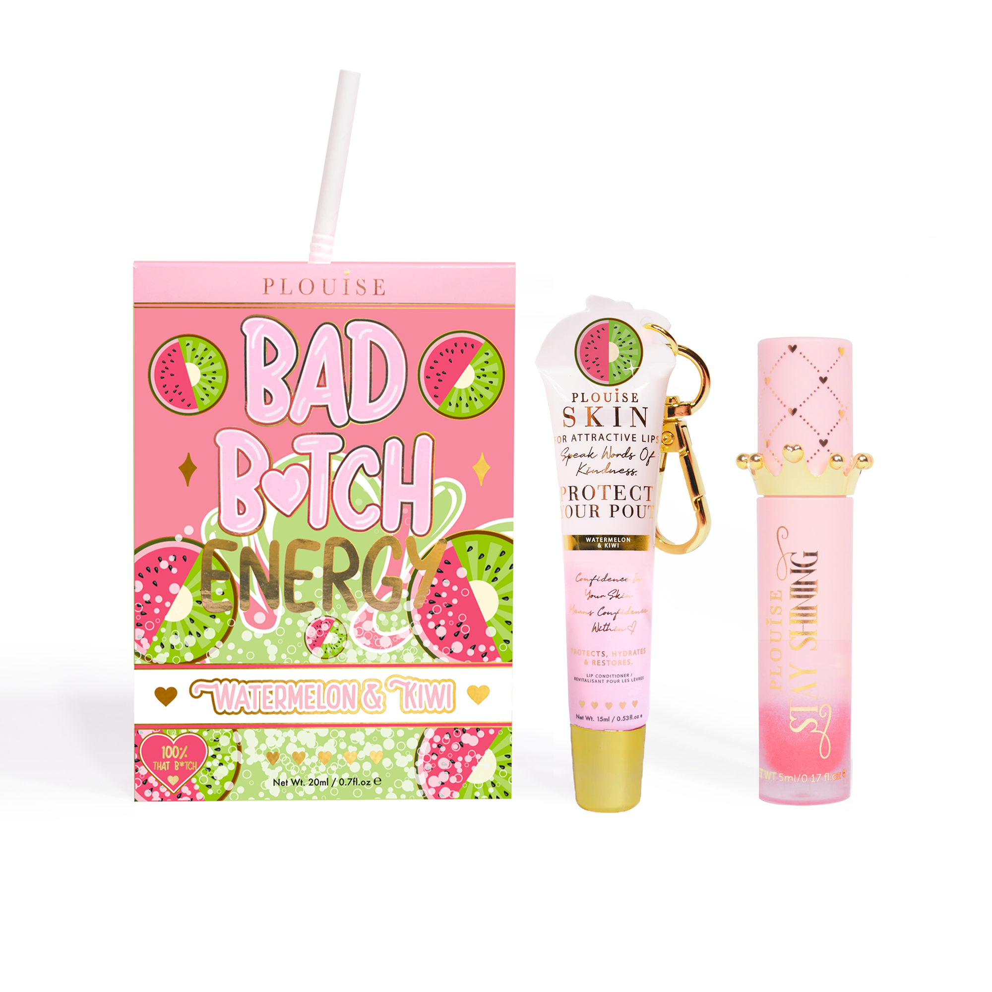 Bad Bitch Energy Lip Conditioner & Lip Oil Duo