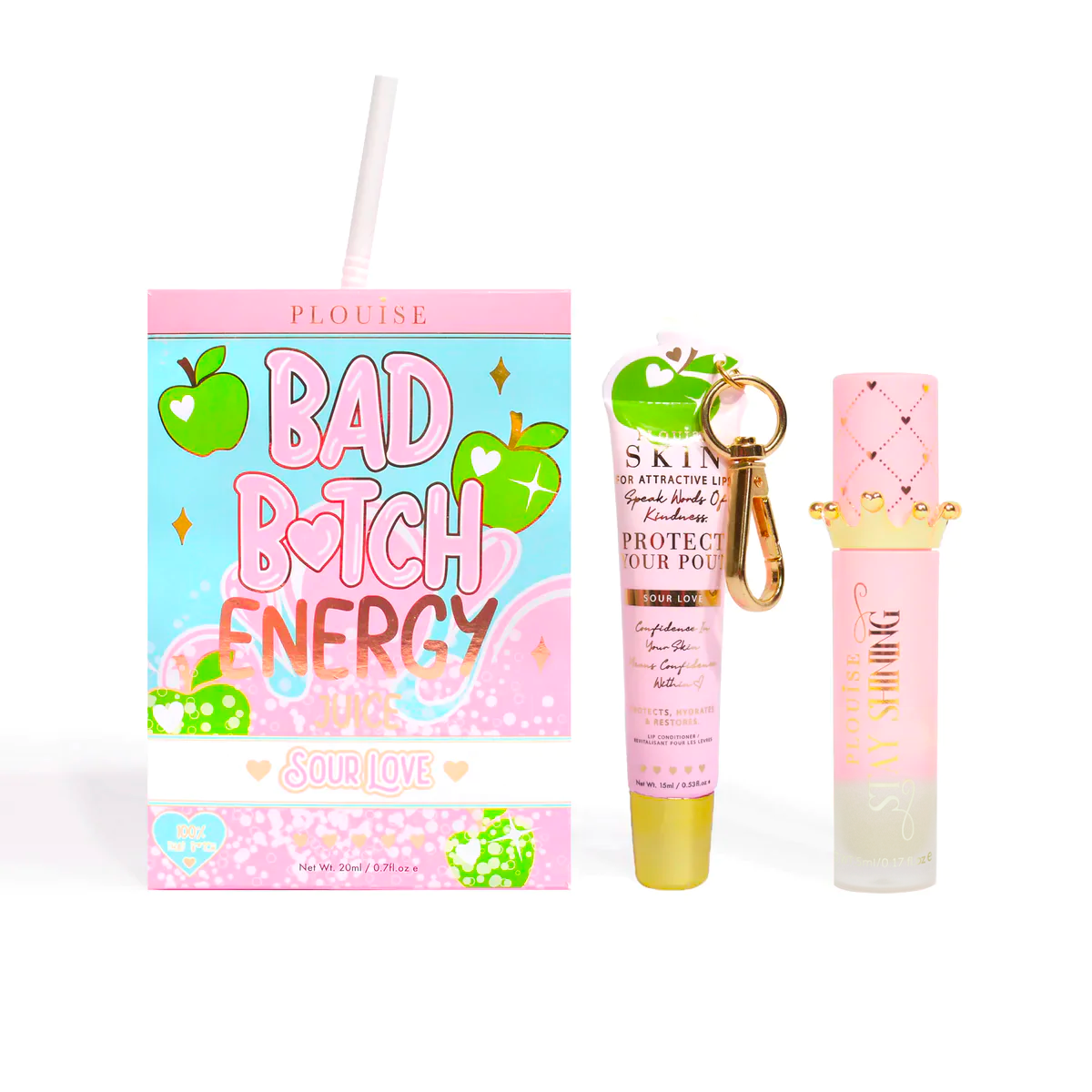 Bad Bitch Energy Lip Conditioner & Lip Oil Duo