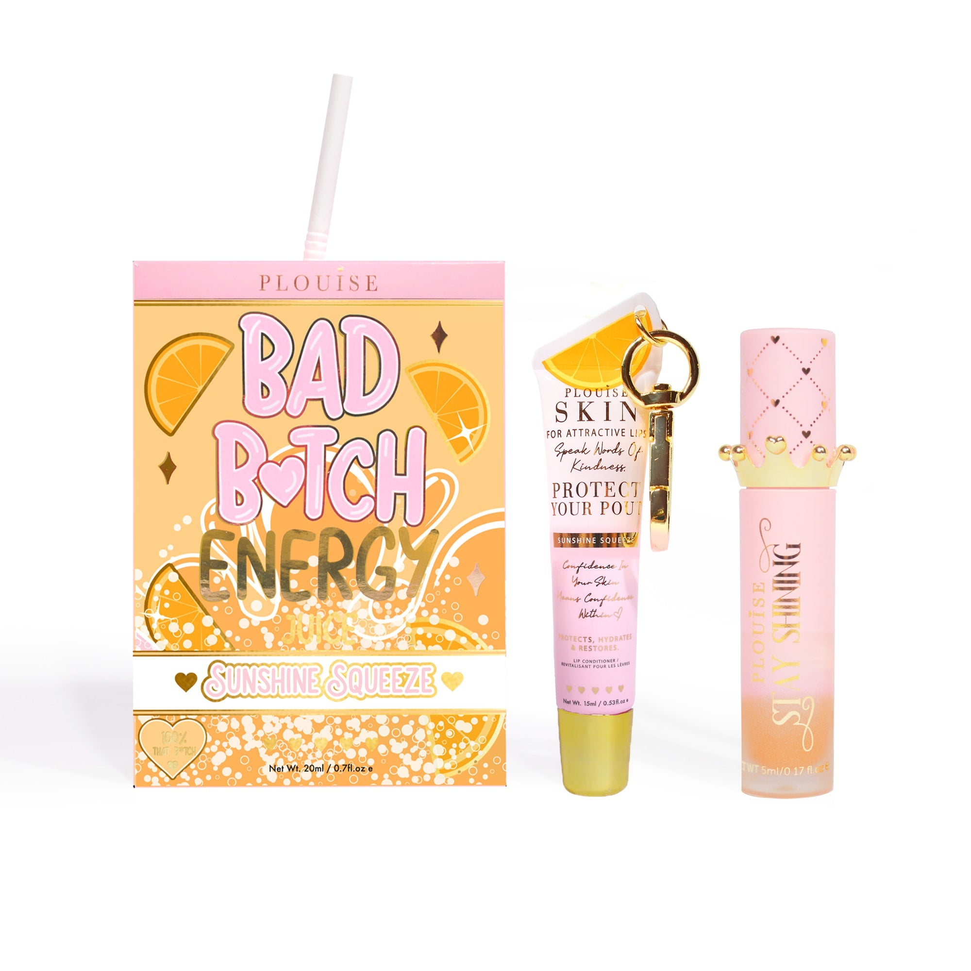 Bad Bitch Energy Lip Conditioner & Lip Oil Duo
