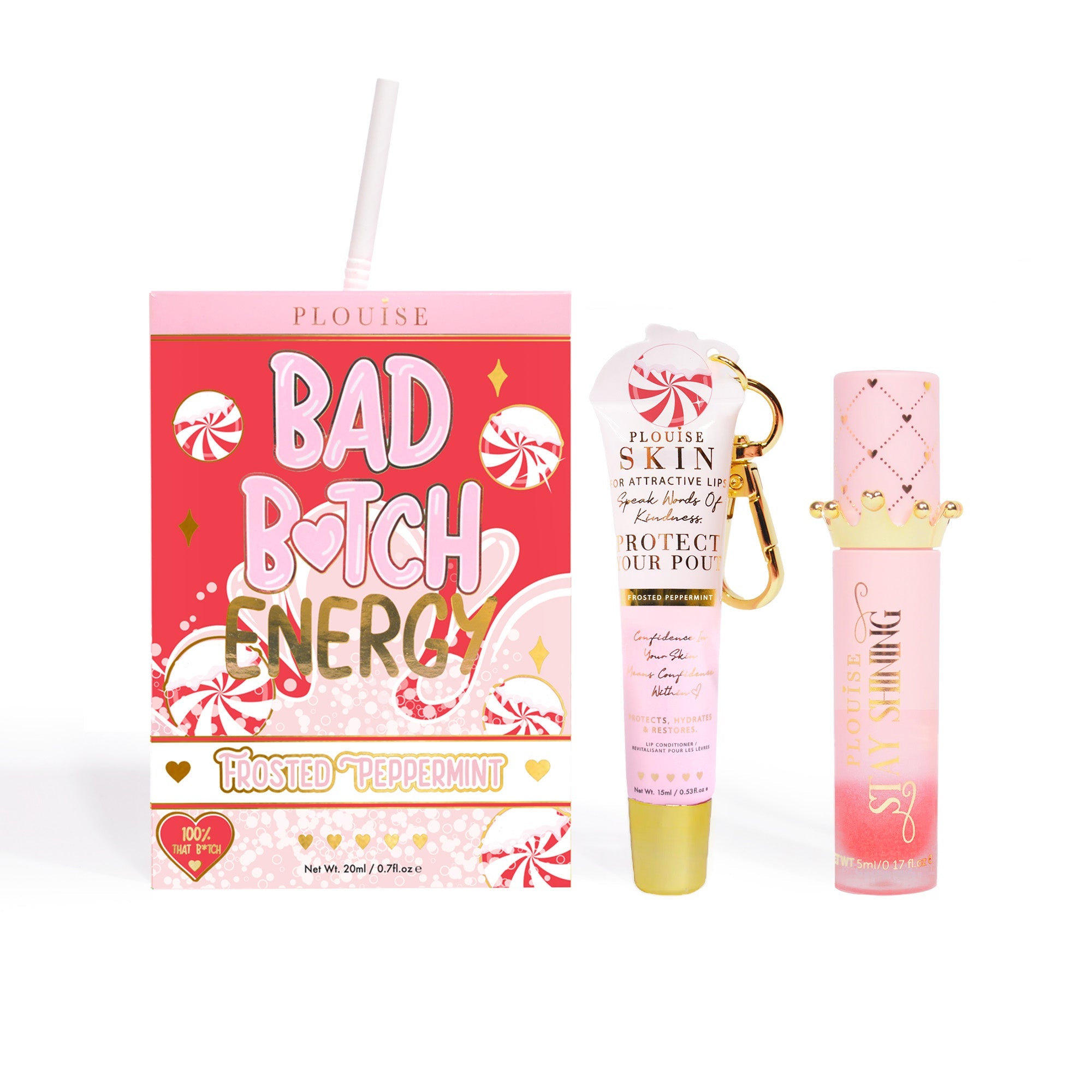 Bad Bitch Energy Lip Conditioner & Lip Oil Duo